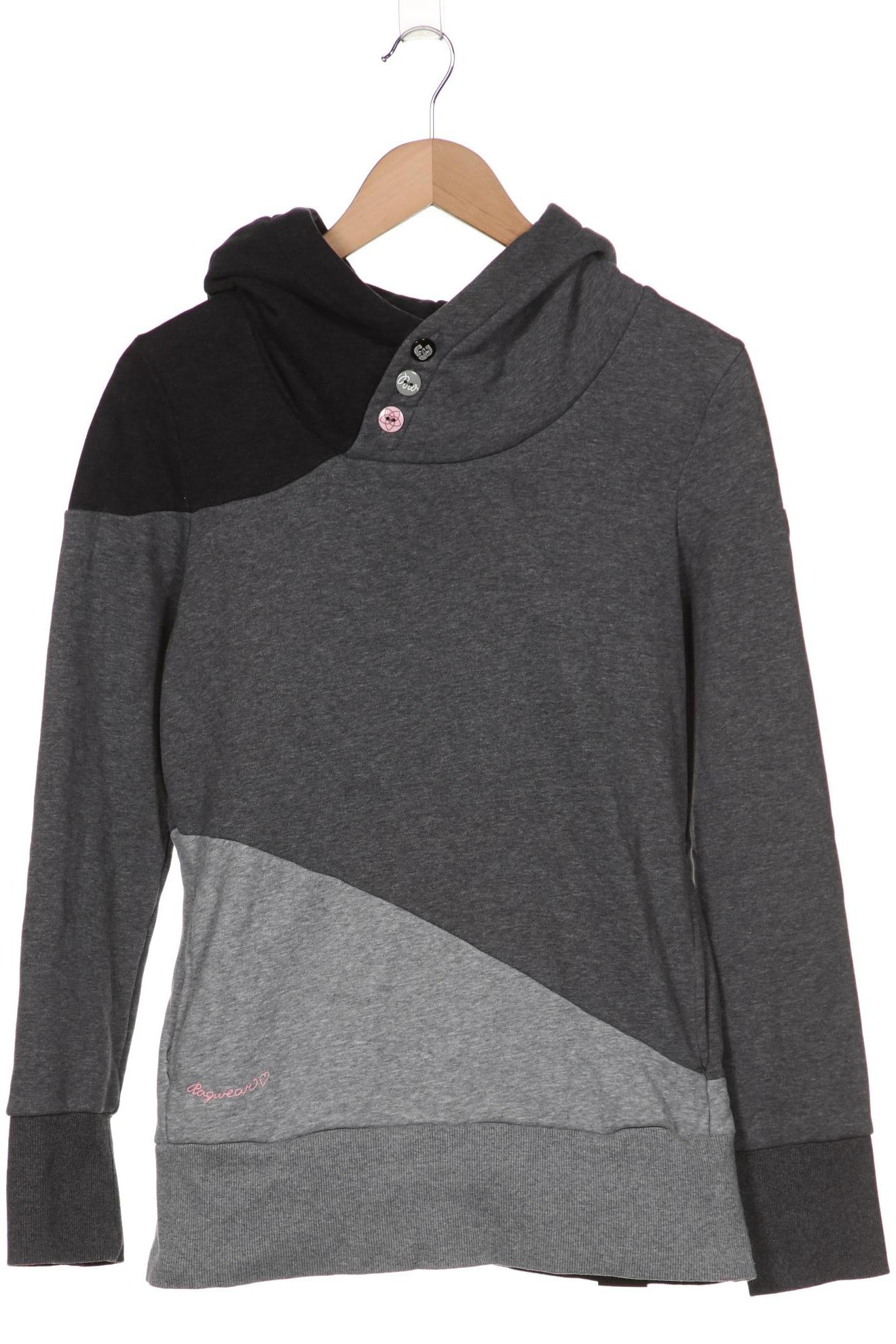 

ragwear Damen Kapuzenpullover, grau, Gr. 38