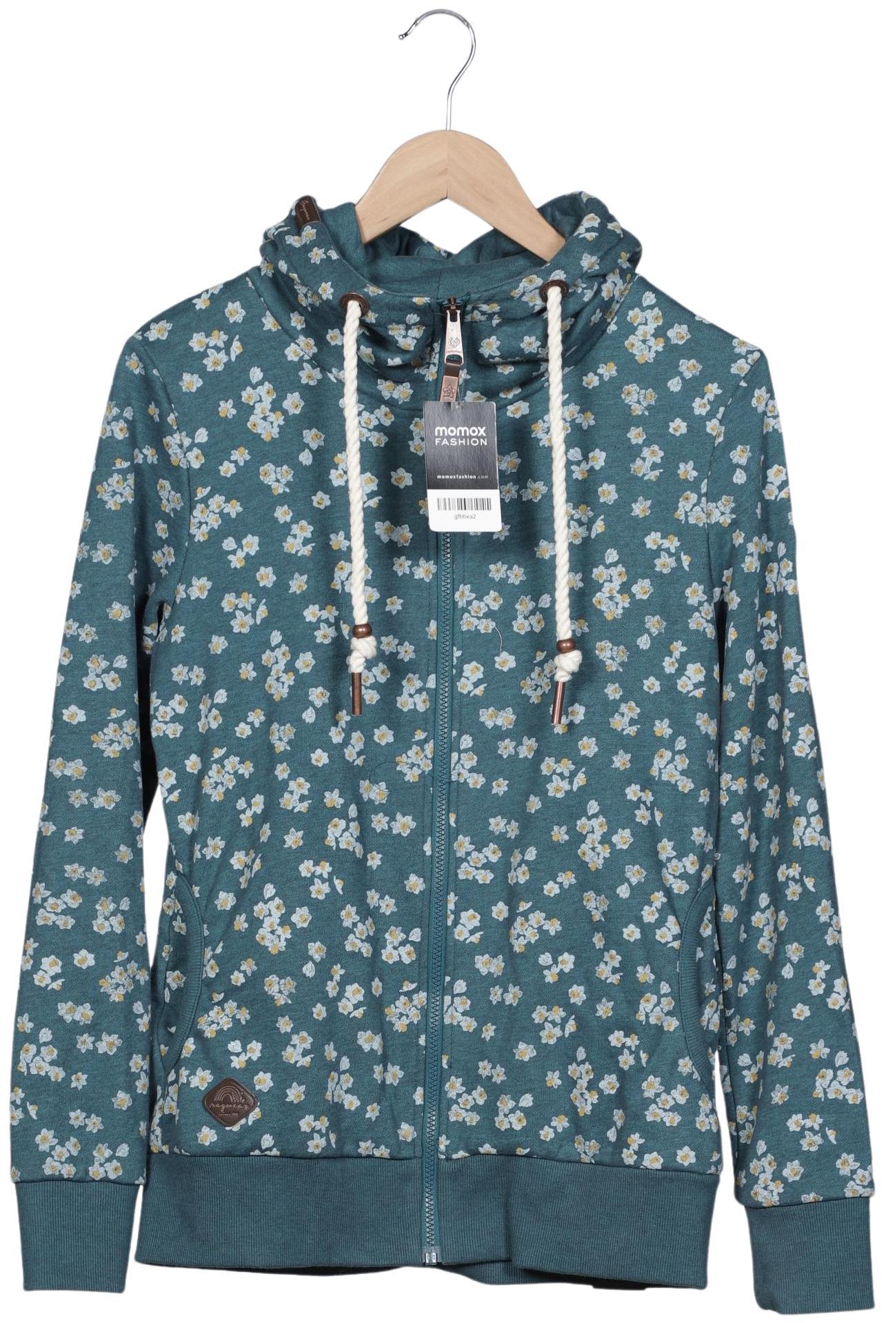 

ragwear Damen Kapuzenpullover, türkis, Gr. 38