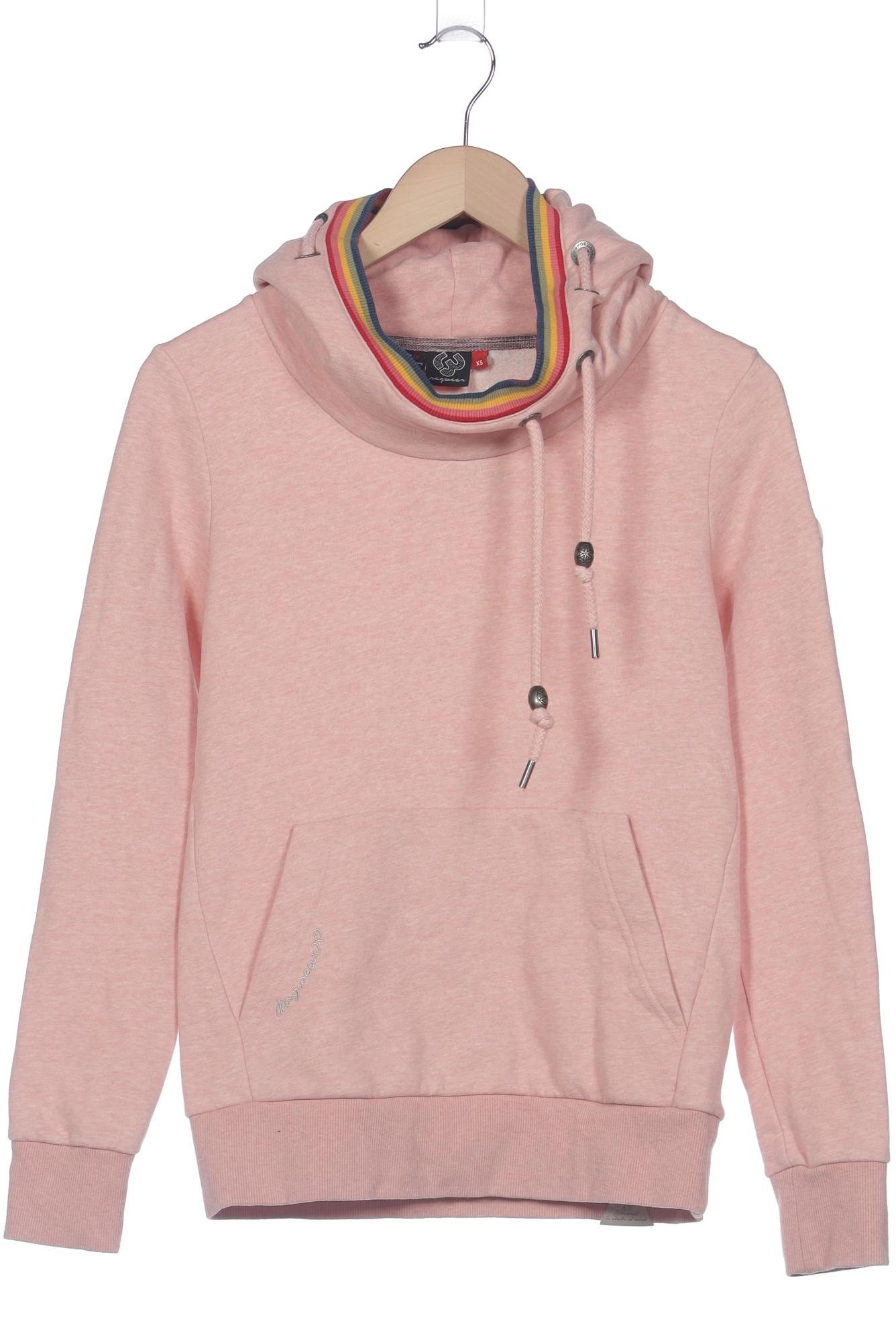 

ragwear Damen Kapuzenpullover, pink, Gr. 34