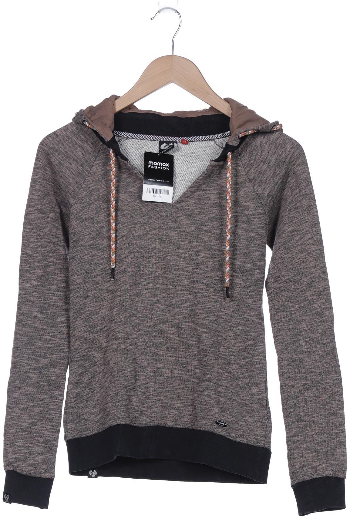 

ragwear Damen Kapuzenpullover, braun, Gr. 34