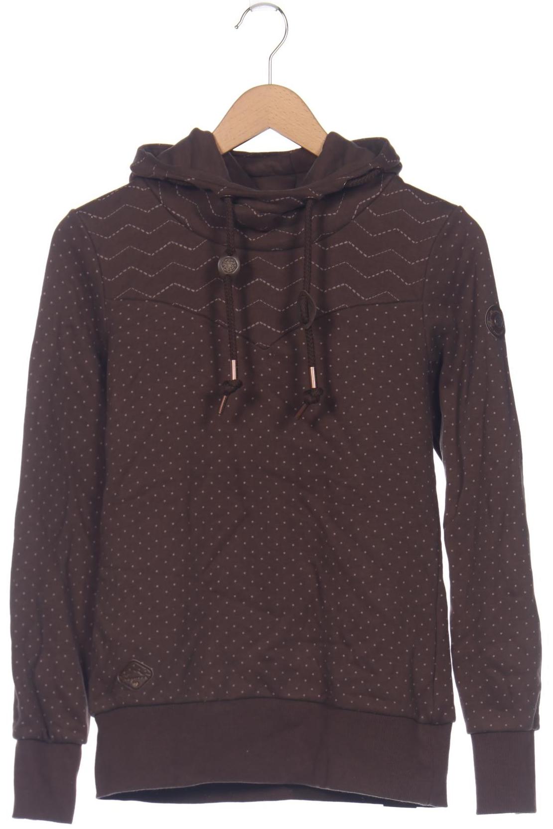 

ragwear Damen Kapuzenpullover, braun, Gr. 34