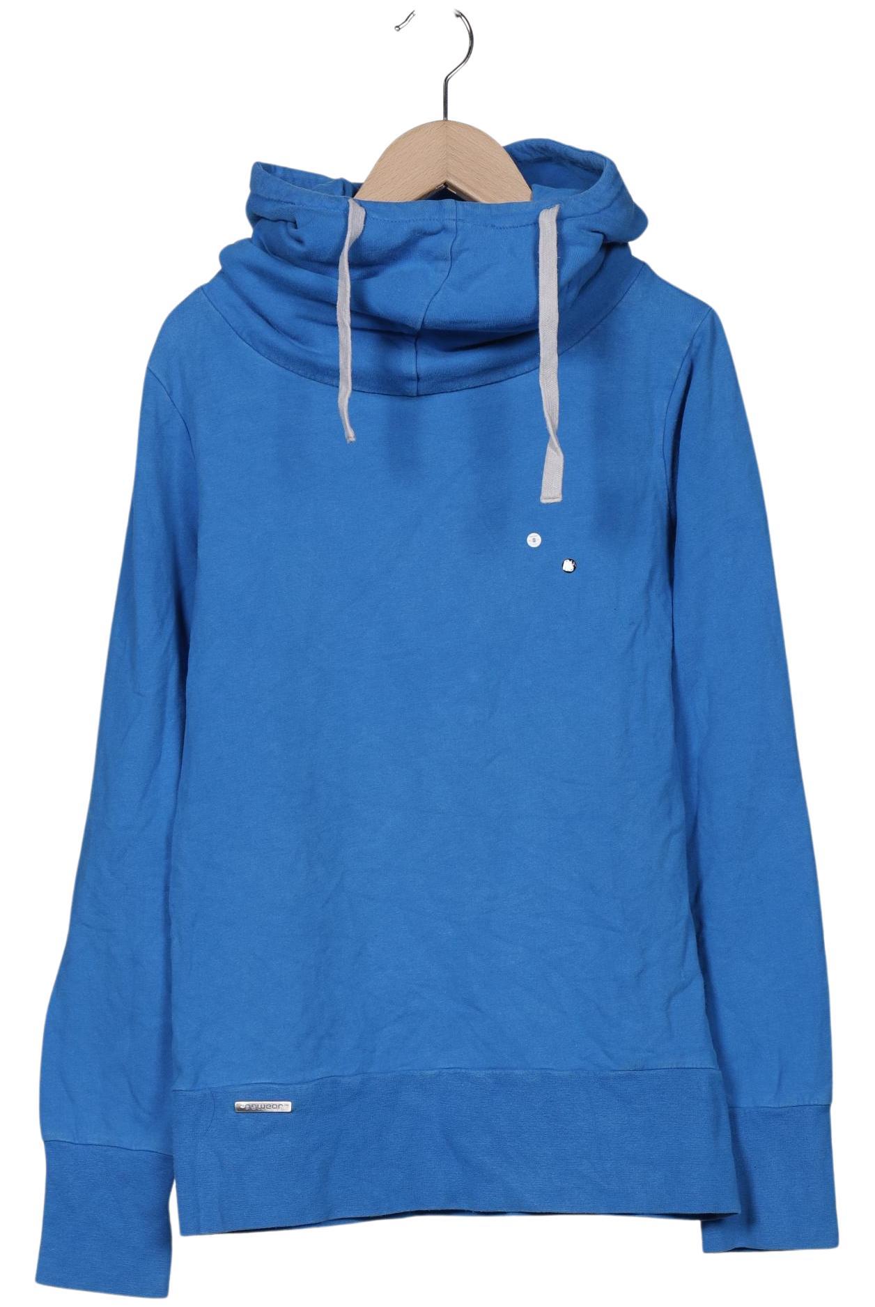 

ragwear Damen Kapuzenpullover, blau, Gr. 36
