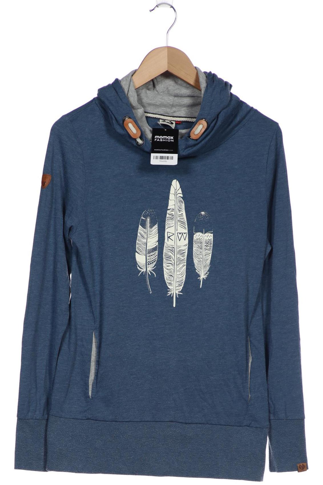 

ragwear Damen Kapuzenpullover, blau, Gr. 42