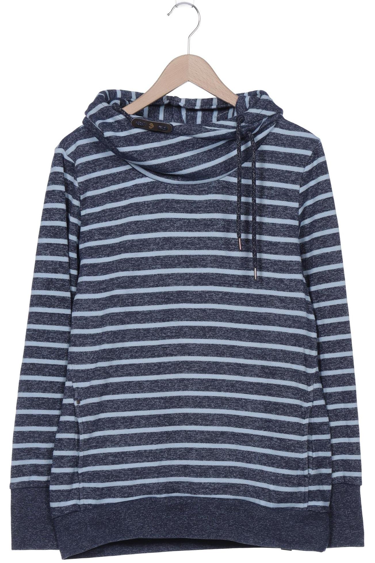 

ragwear Damen Kapuzenpullover, blau, Gr. 44