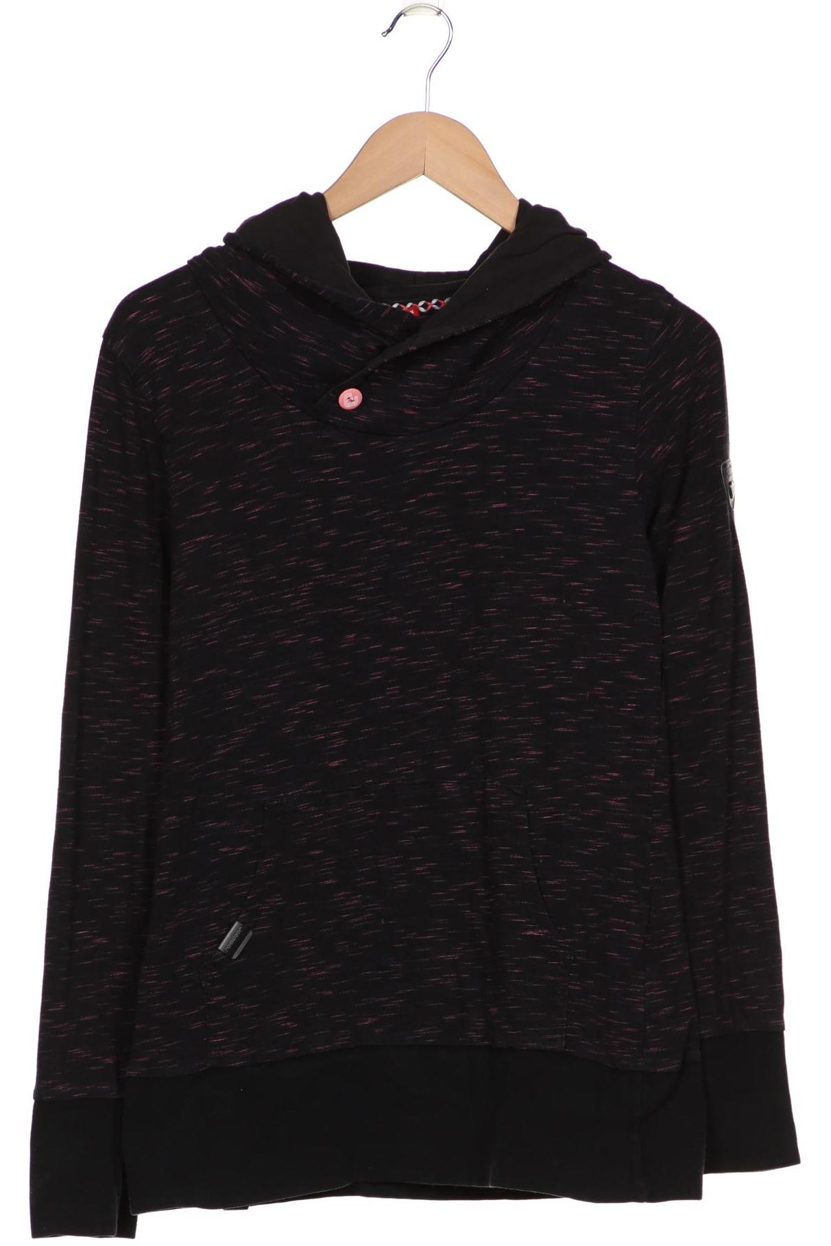 

ragwear Damen Kapuzenpullover, schwarz