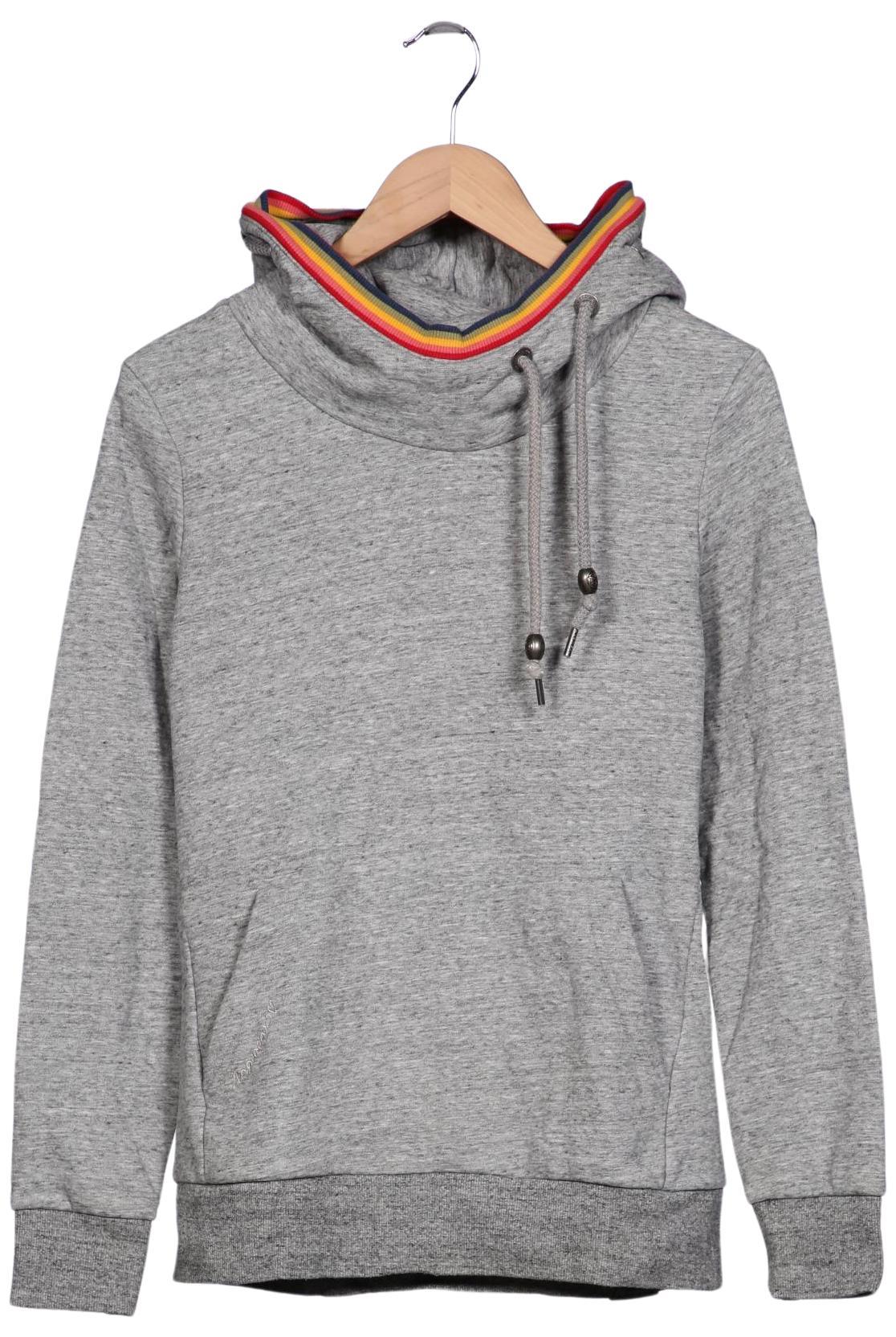 

ragwear Damen Kapuzenpullover, grau, Gr. 38