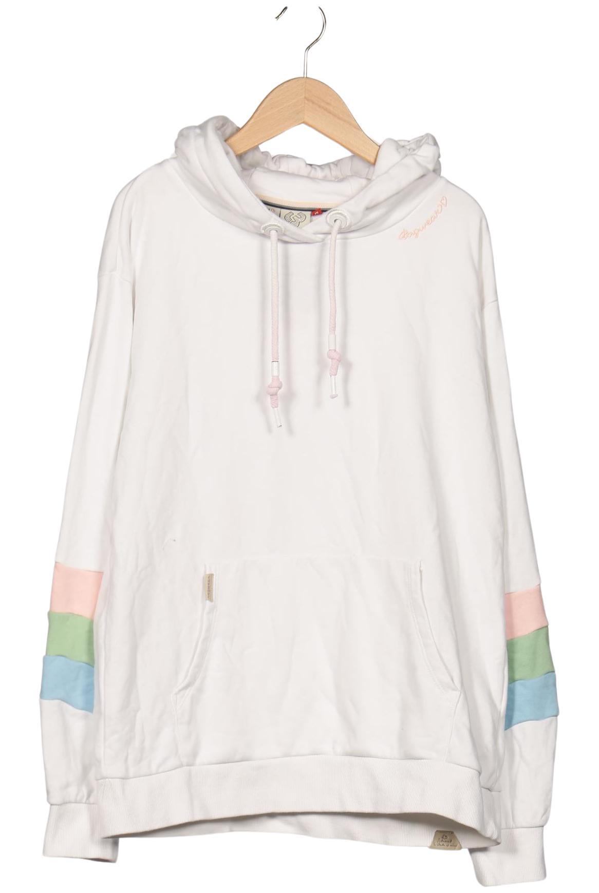 

ragwear Damen Kapuzenpullover, weiß, Gr. 38