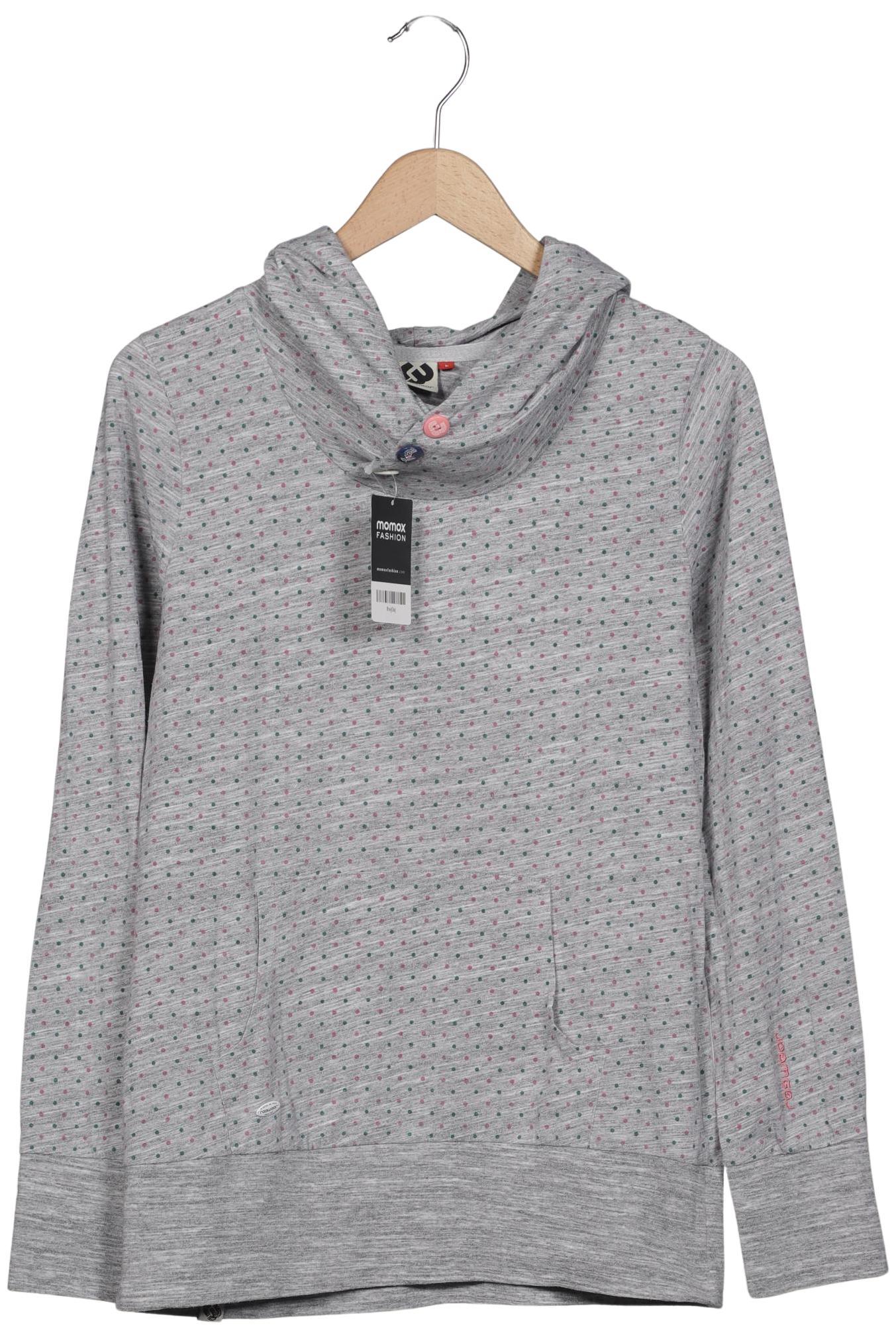 

ragwear Damen Kapuzenpullover, grau, Gr. 42