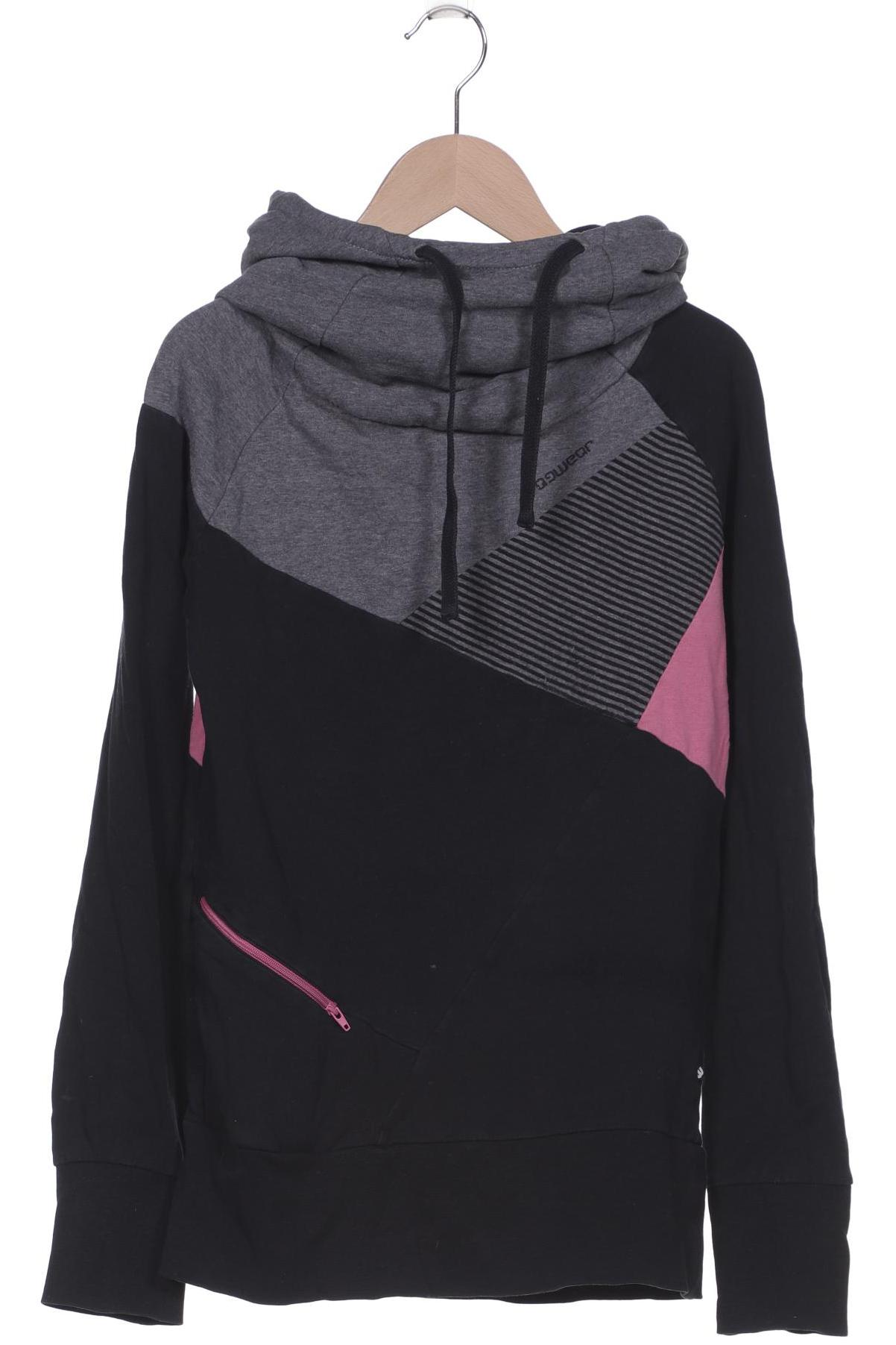 

ragwear Damen Kapuzenpullover, schwarz