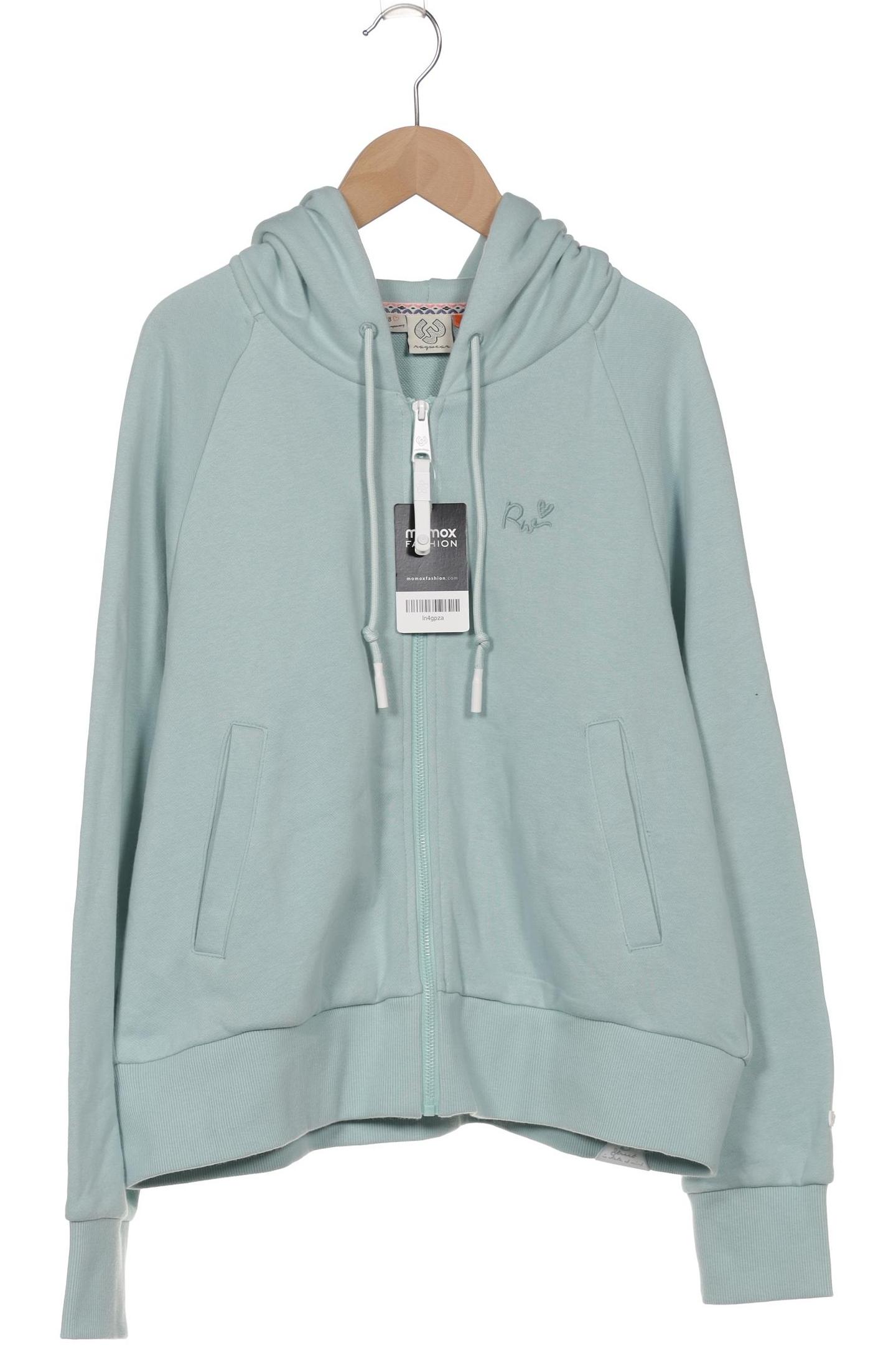

ragwear Damen Kapuzenpullover, türkis, Gr. 36