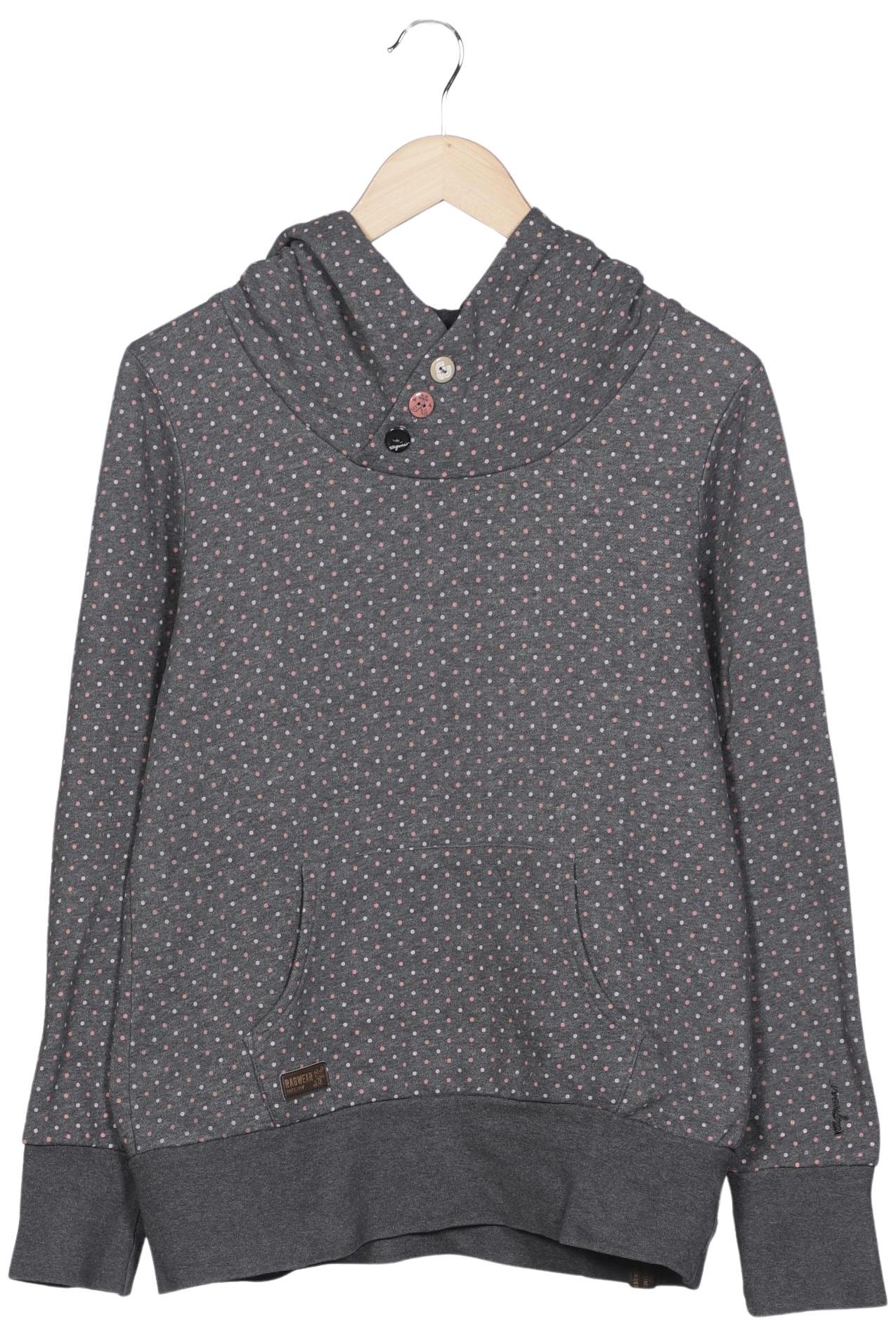 

ragwear Damen Kapuzenpullover, grau, Gr. 38