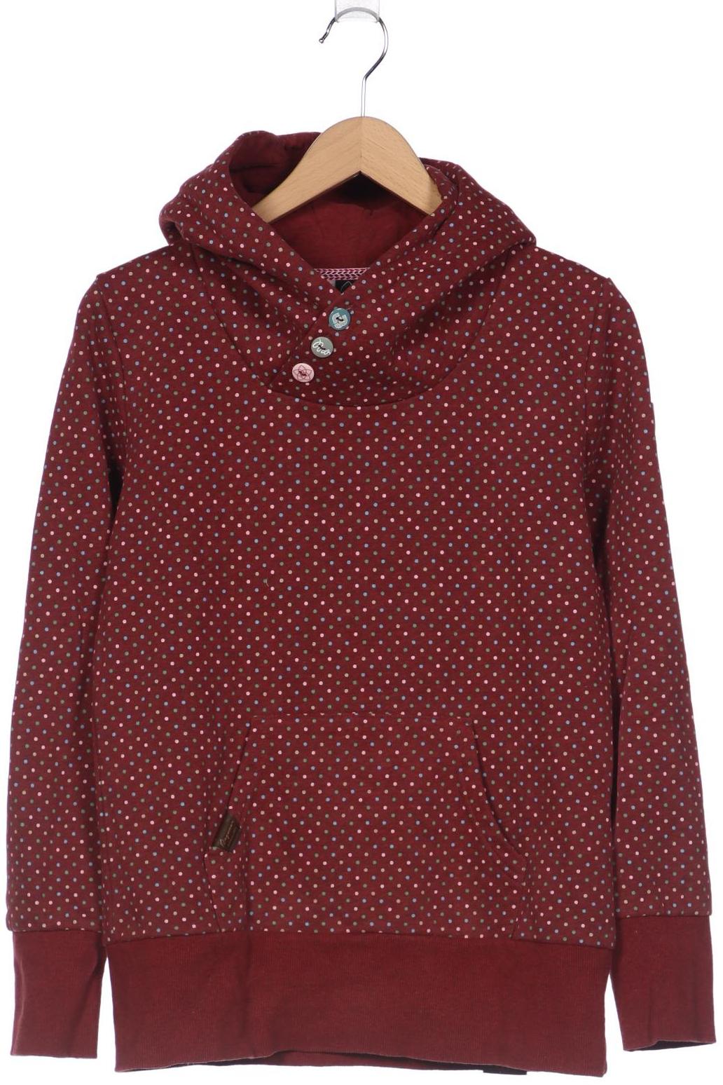 

ragwear Damen Kapuzenpullover, bordeaux, Gr. 38