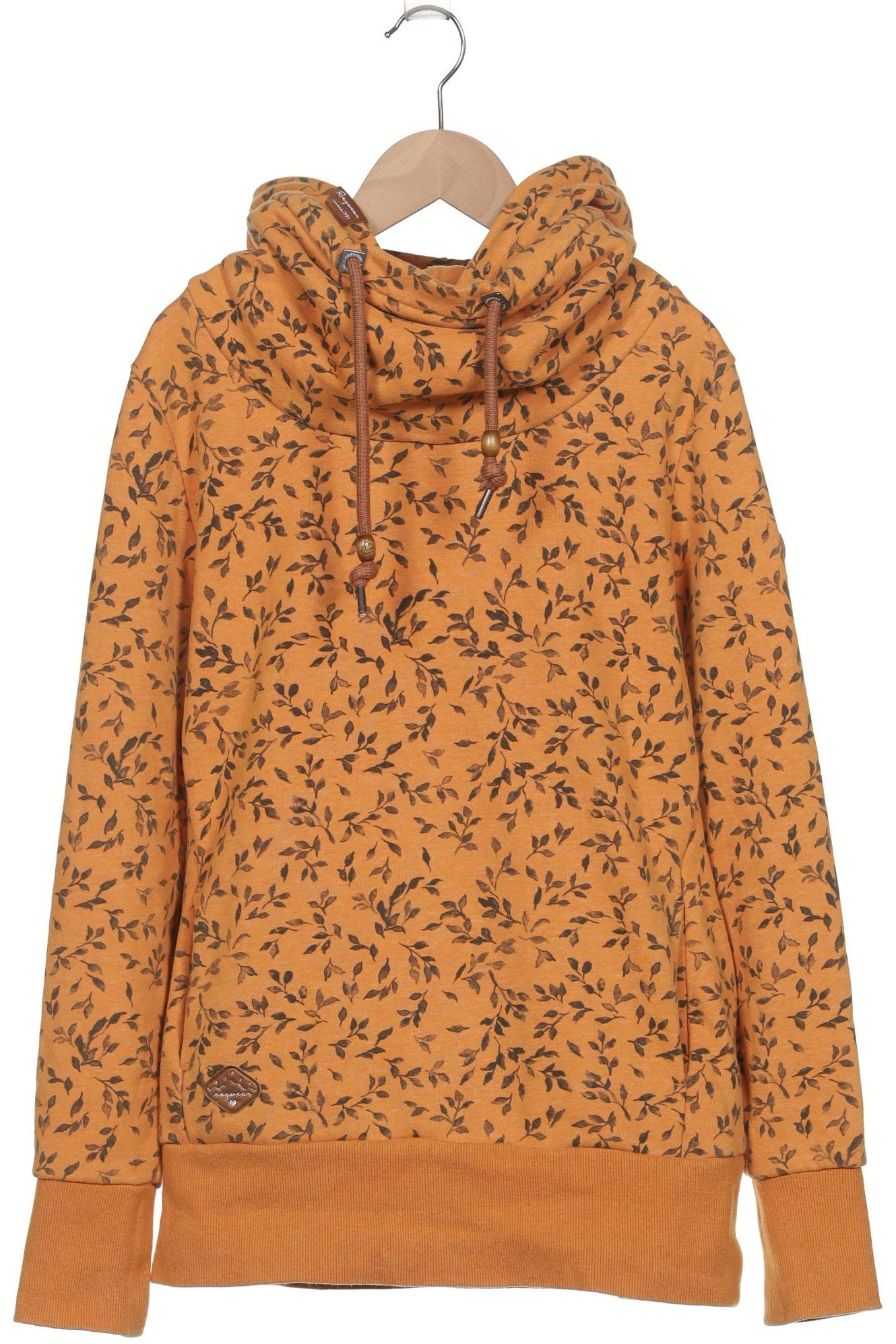 

ragwear Damen Kapuzenpullover, orange, Gr. 38