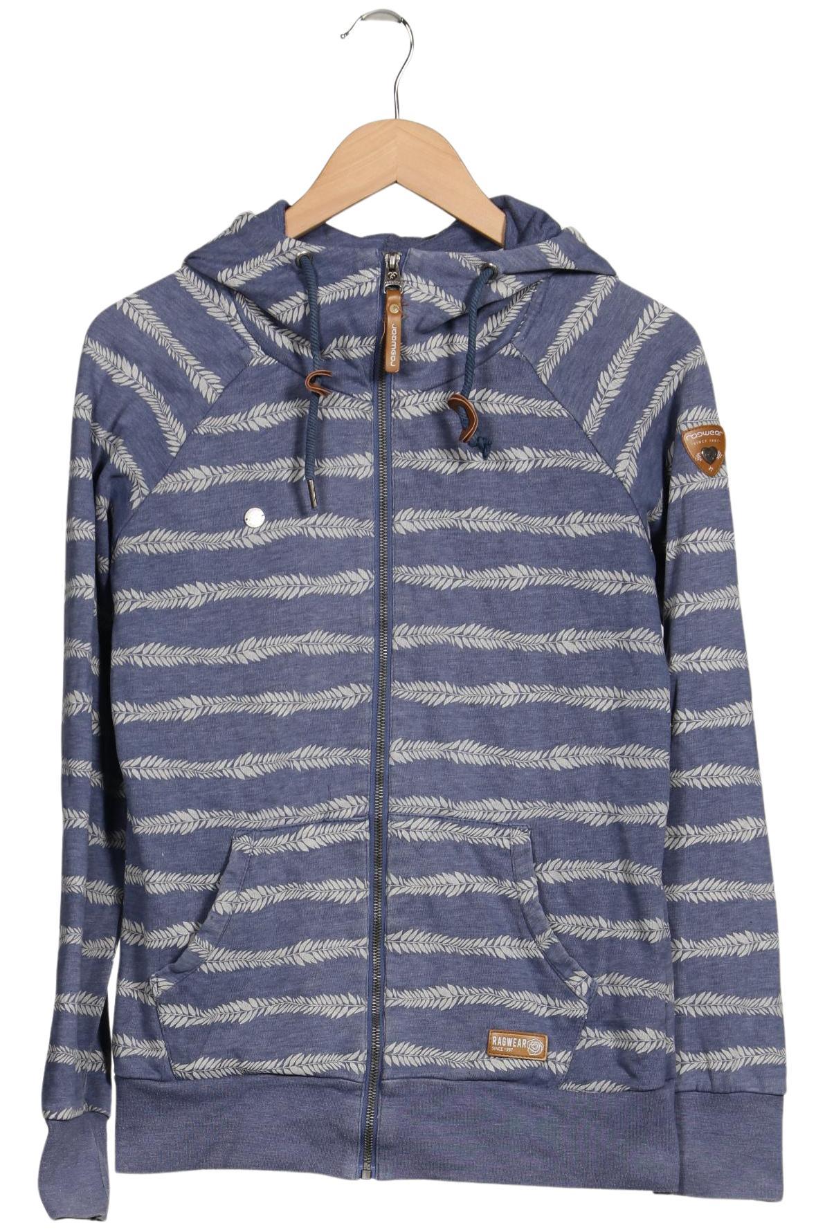 

ragwear Damen Kapuzenpullover, blau, Gr. 38