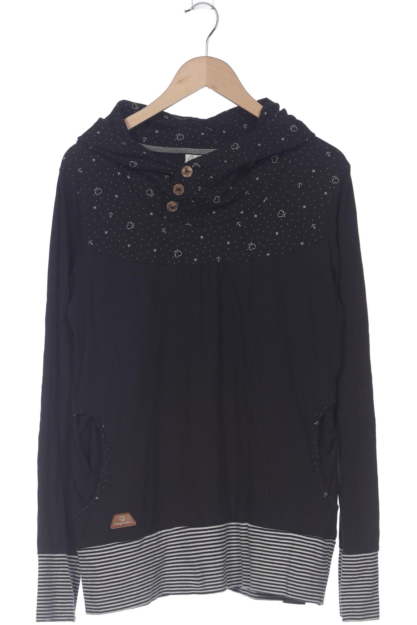 

ragwear Damen Kapuzenpullover, schwarz, Gr. 44