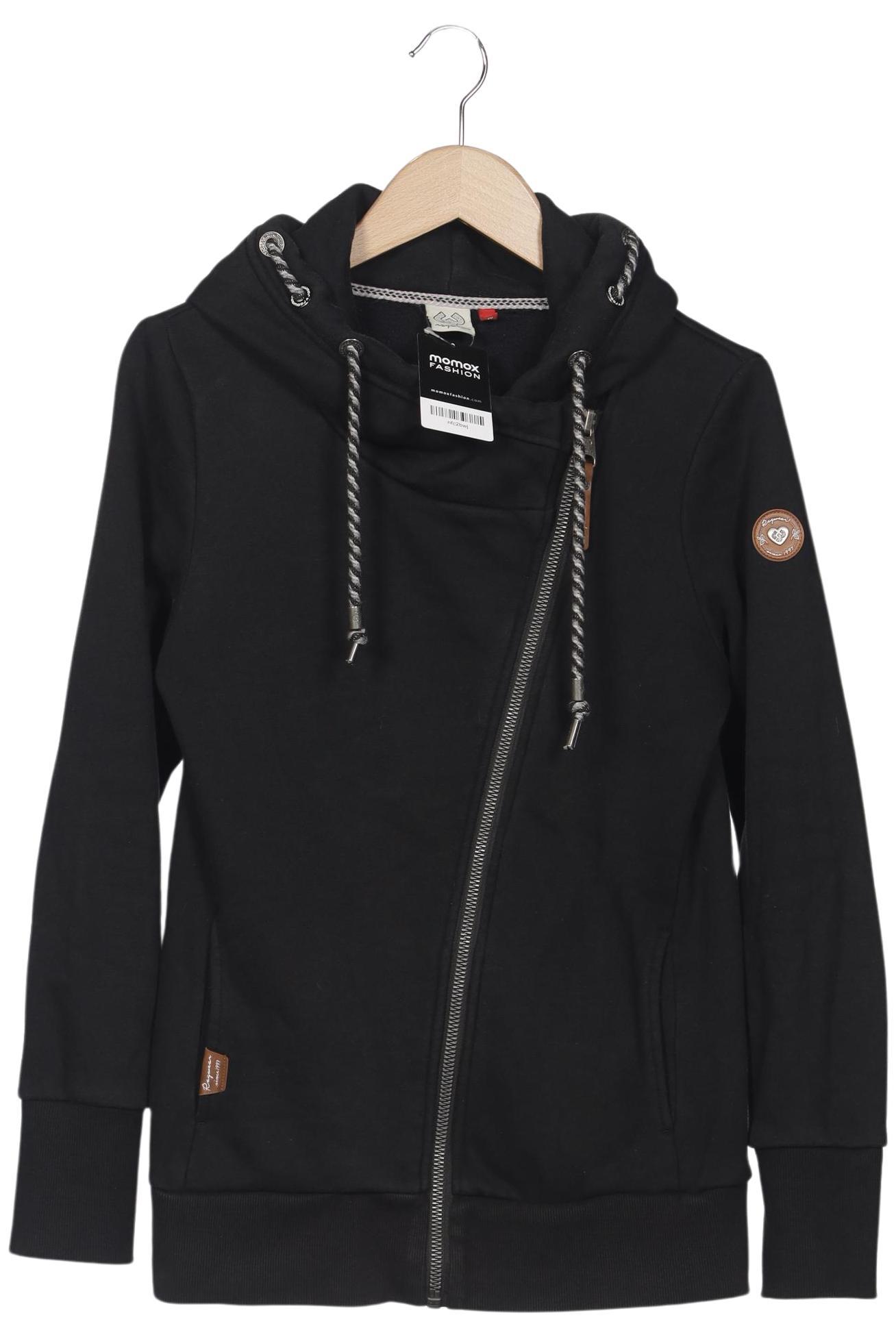 

ragwear Damen Kapuzenpullover, schwarz, Gr. 38