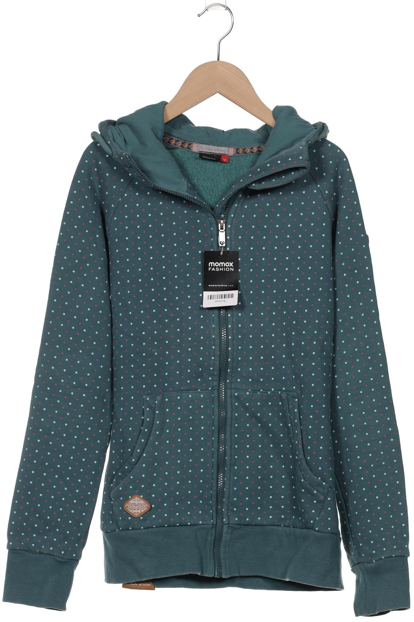 

ragwear Damen Kapuzenpullover, türkis, Gr. 38