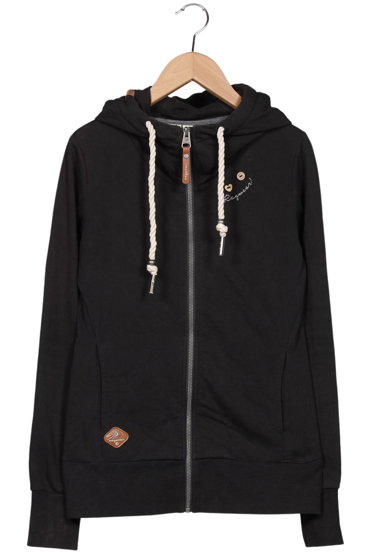 

ragwear Damen Kapuzenpullover, schwarz, Gr. 34