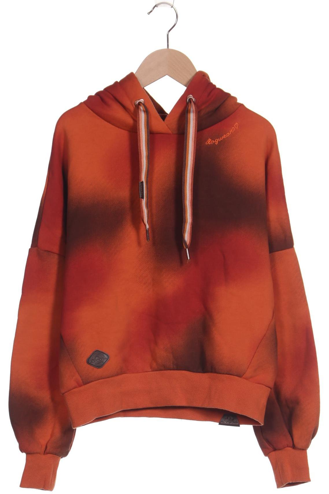 

ragwear Damen Kapuzenpullover, orange, Gr. 34