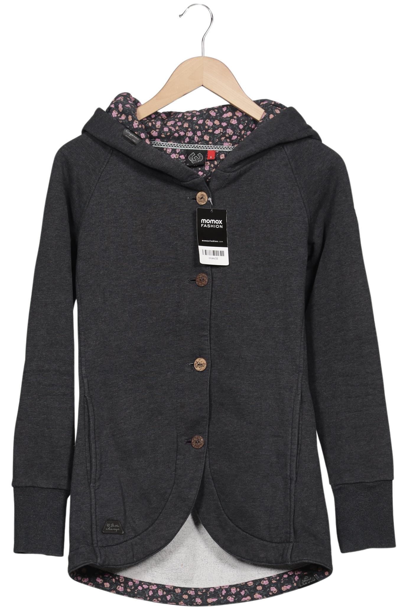 

ragwear Damen Kapuzenpullover, grau, Gr. 36