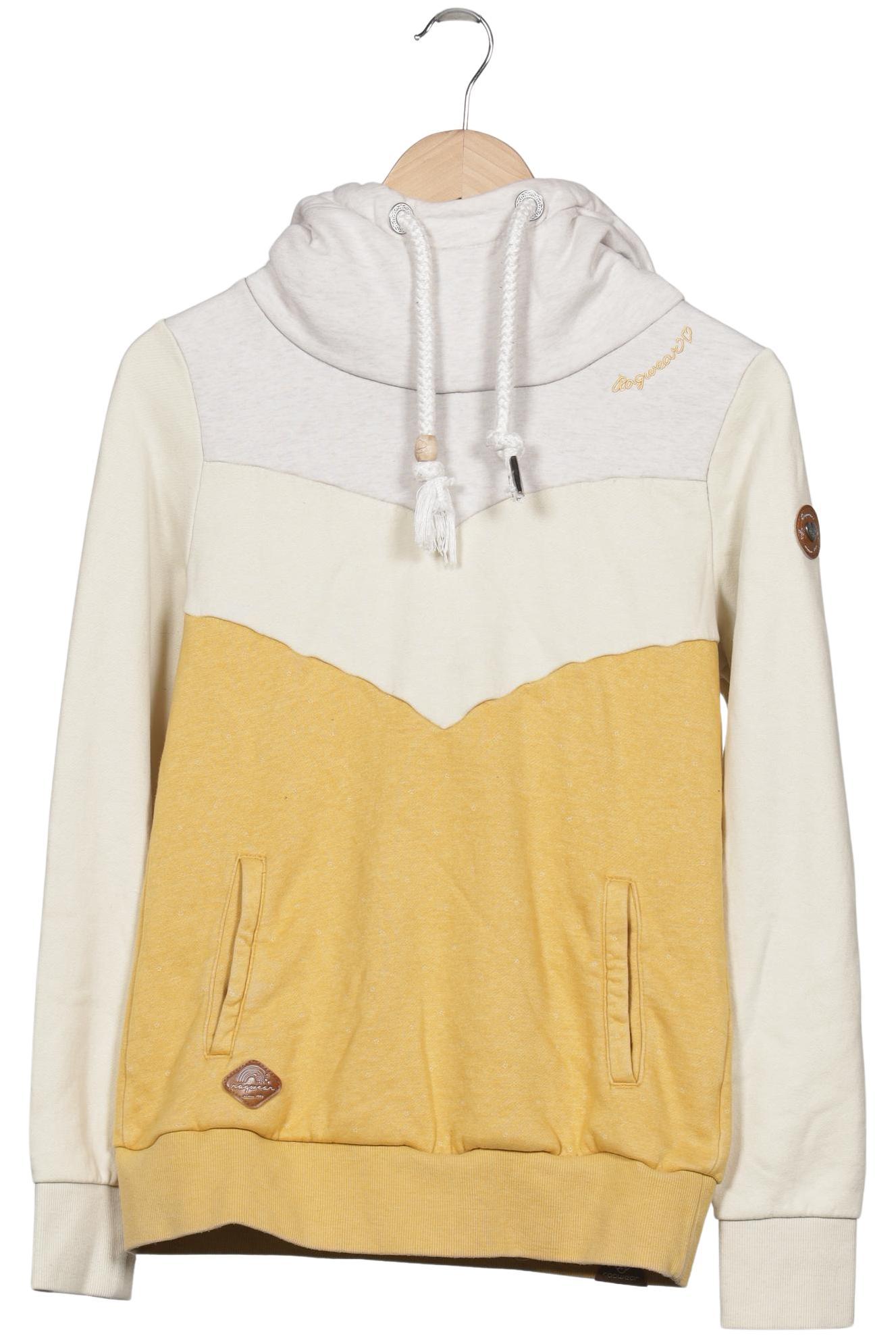 

ragwear Damen Kapuzenpullover, gelb, Gr. 38