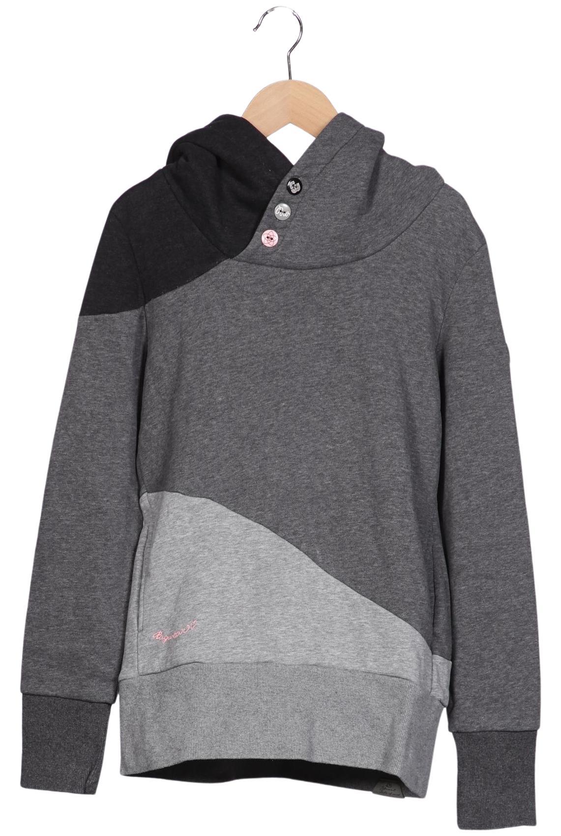 

ragwear Damen Kapuzenpullover, grau, Gr. 36