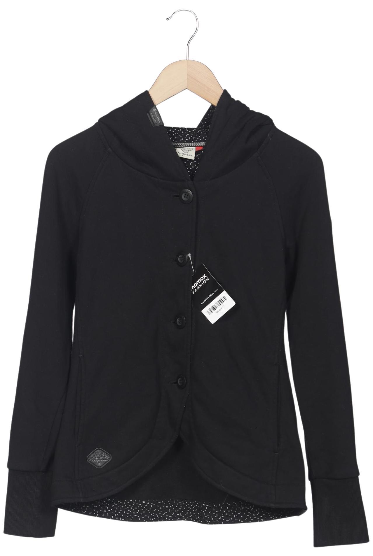 

ragwear Damen Kapuzenpullover, schwarz, Gr. 36