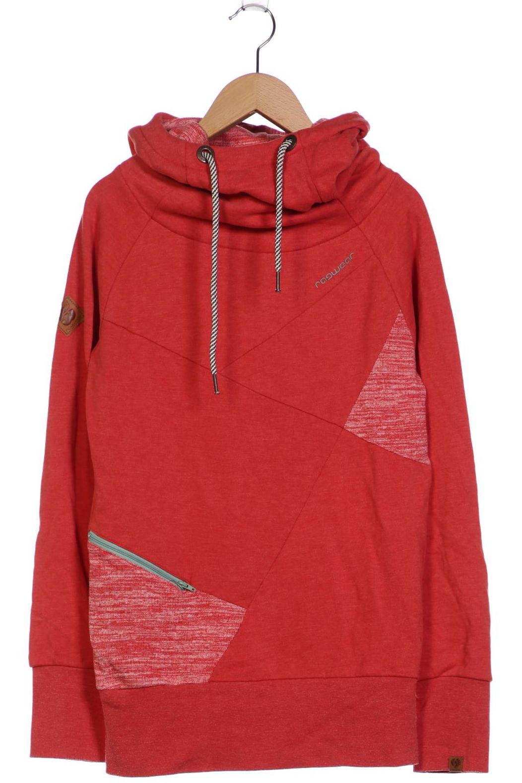 

ragwear Damen Kapuzenpullover, rot, Gr. 36