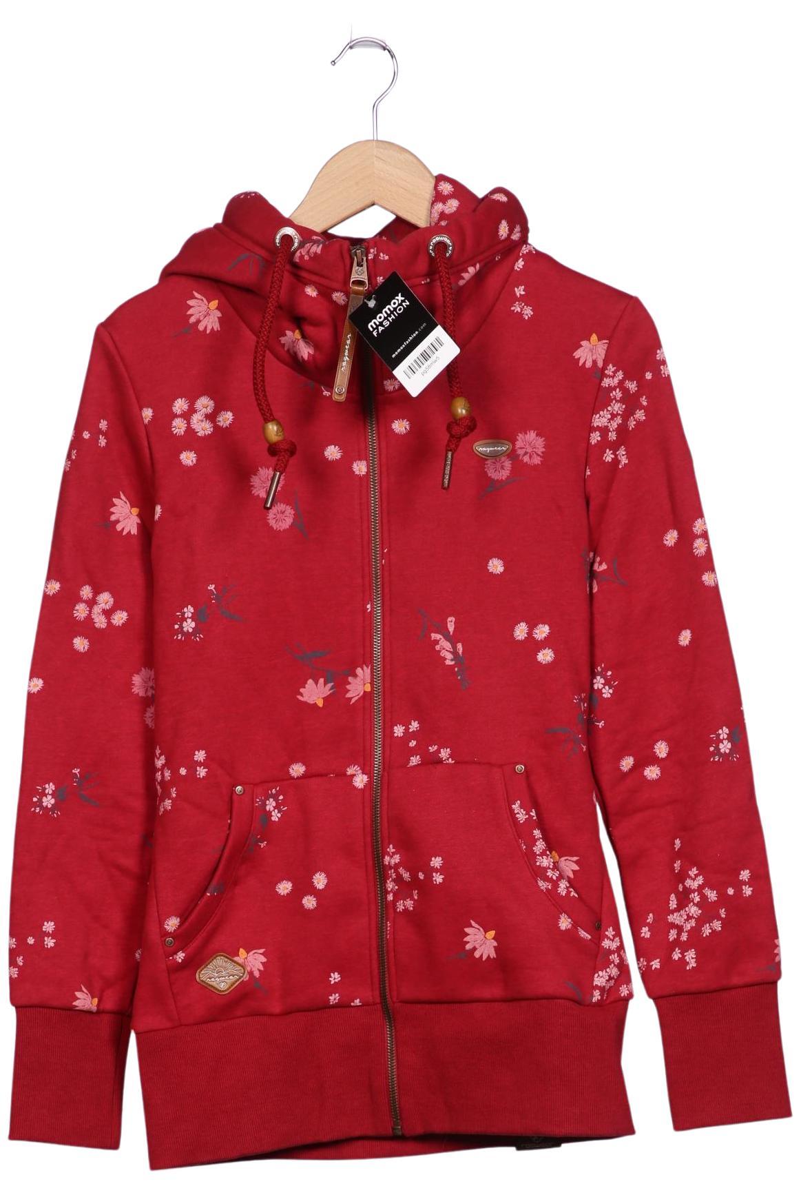 

ragwear Damen Kapuzenpullover, rot, Gr. 38