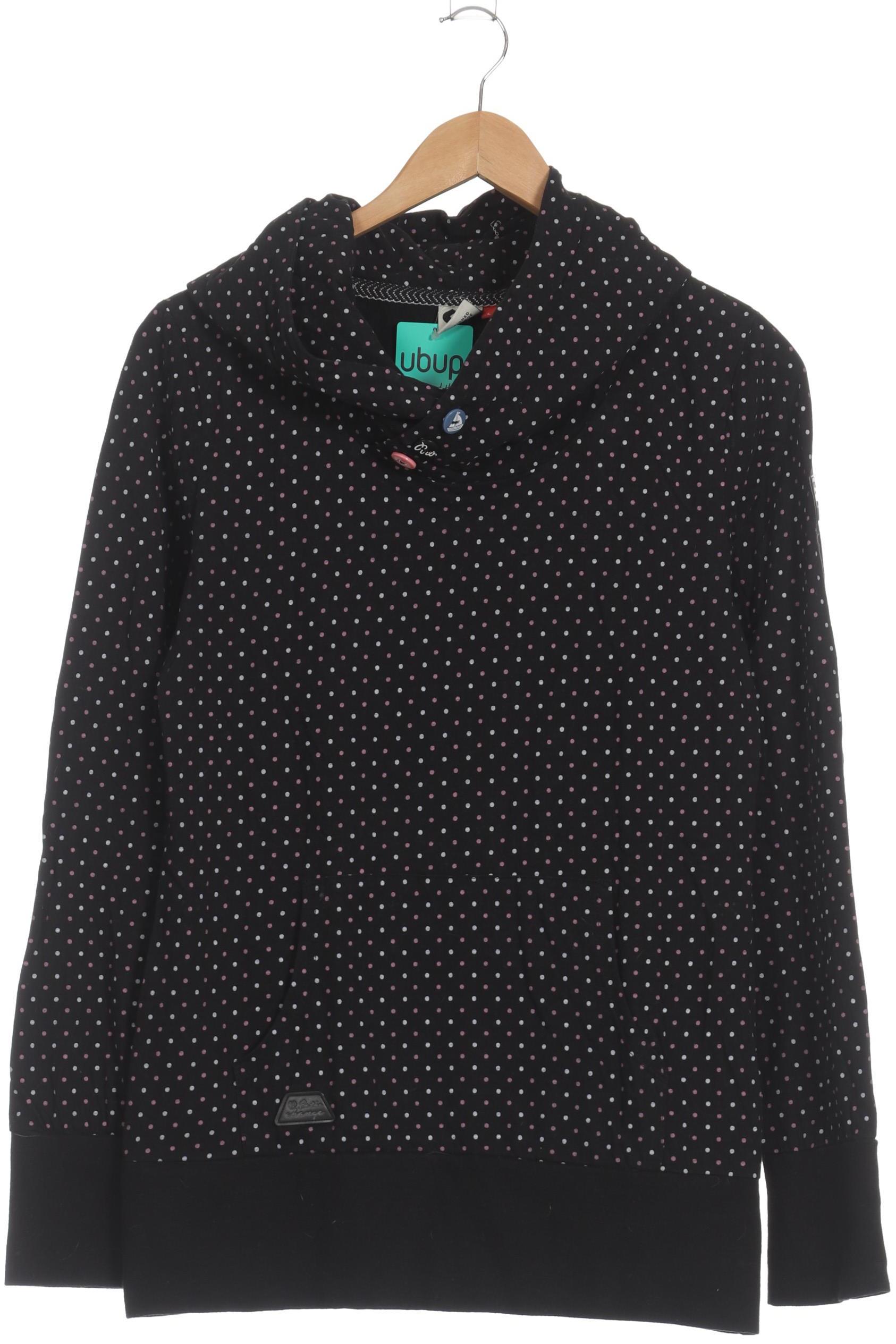

ragwear Damen Kapuzenpullover, schwarz, Gr. 42
