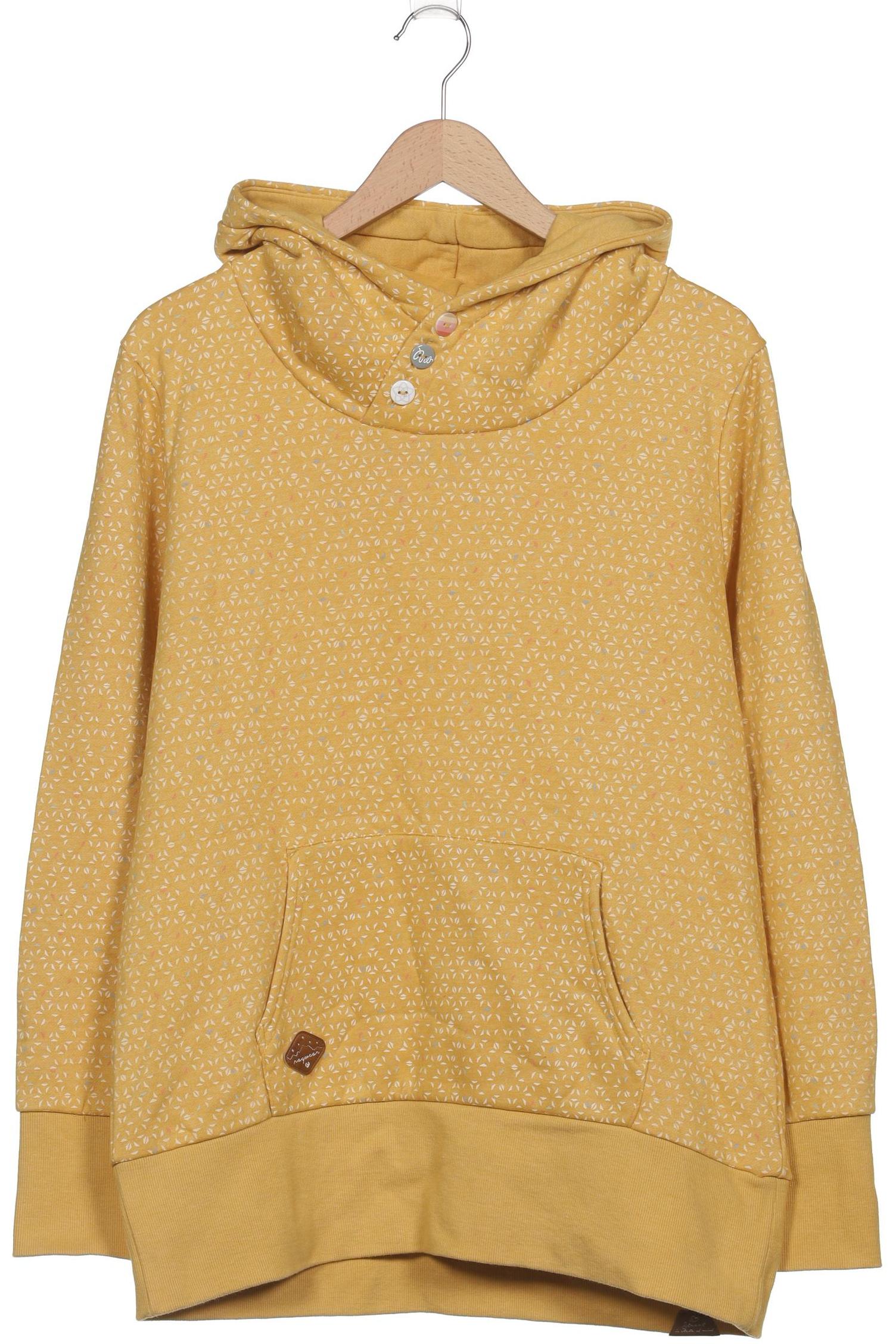 

ragwear Damen Kapuzenpullover, gelb, Gr. 46