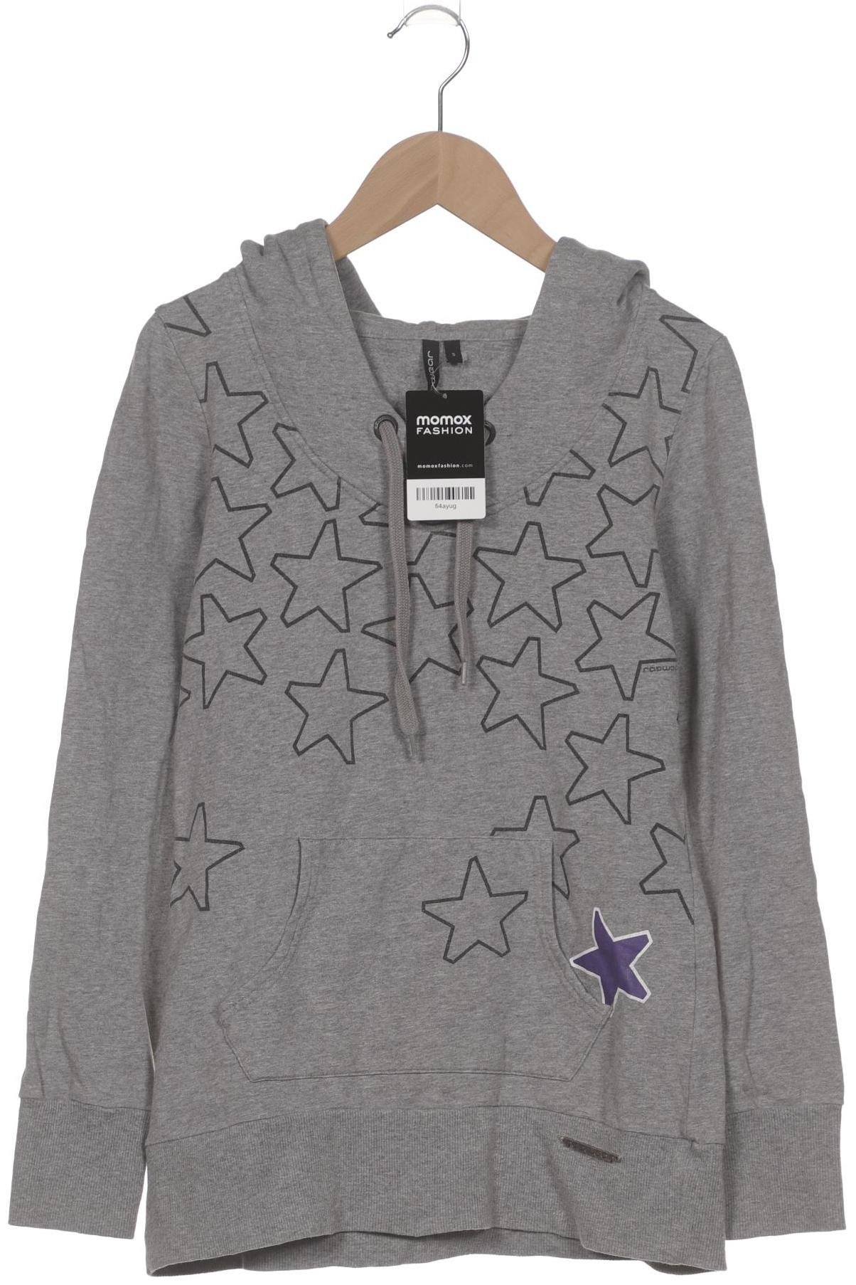 

ragwear Damen Kapuzenpullover, grau, Gr. 36