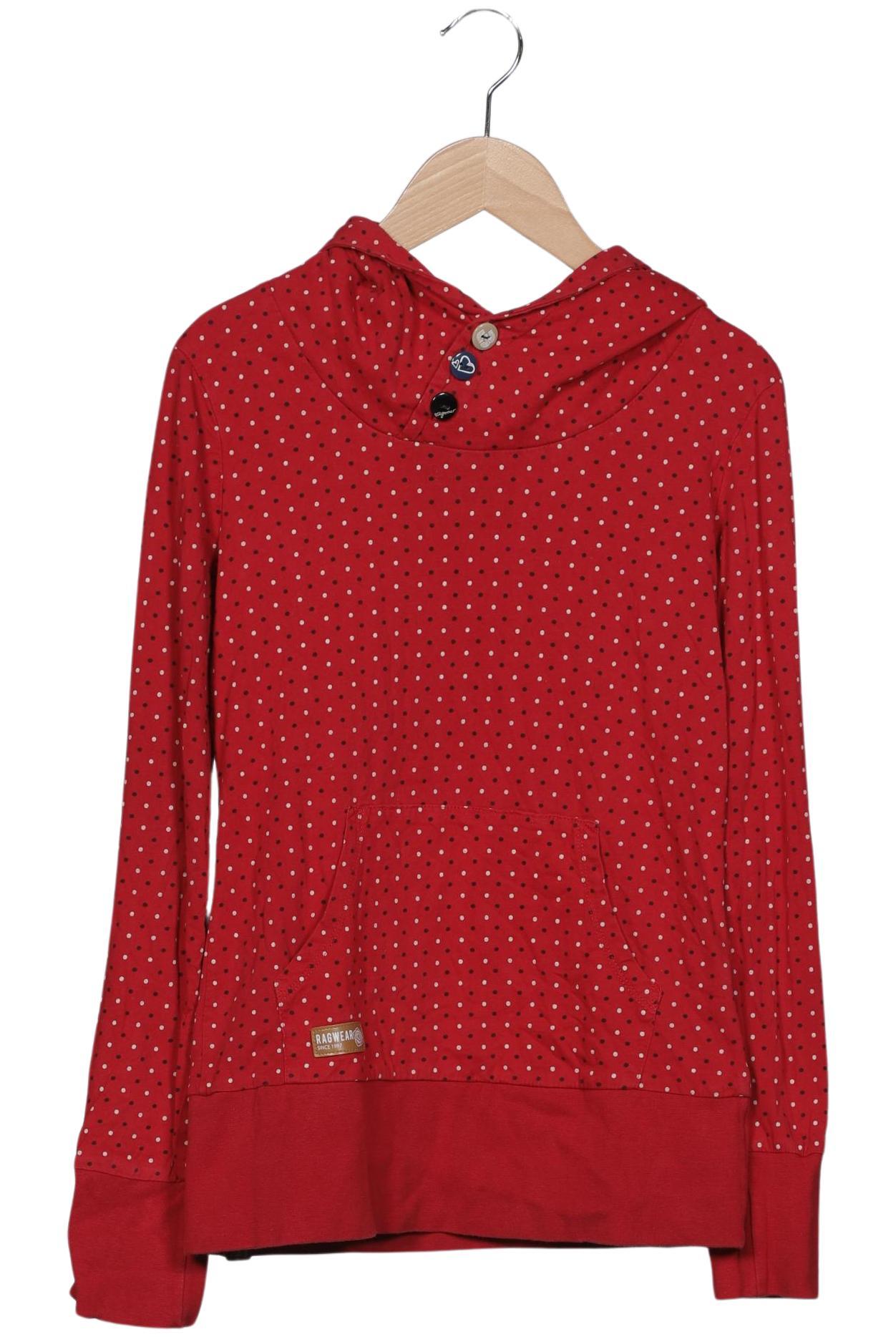 

ragwear Damen Kapuzenpullover, rot, Gr. 34