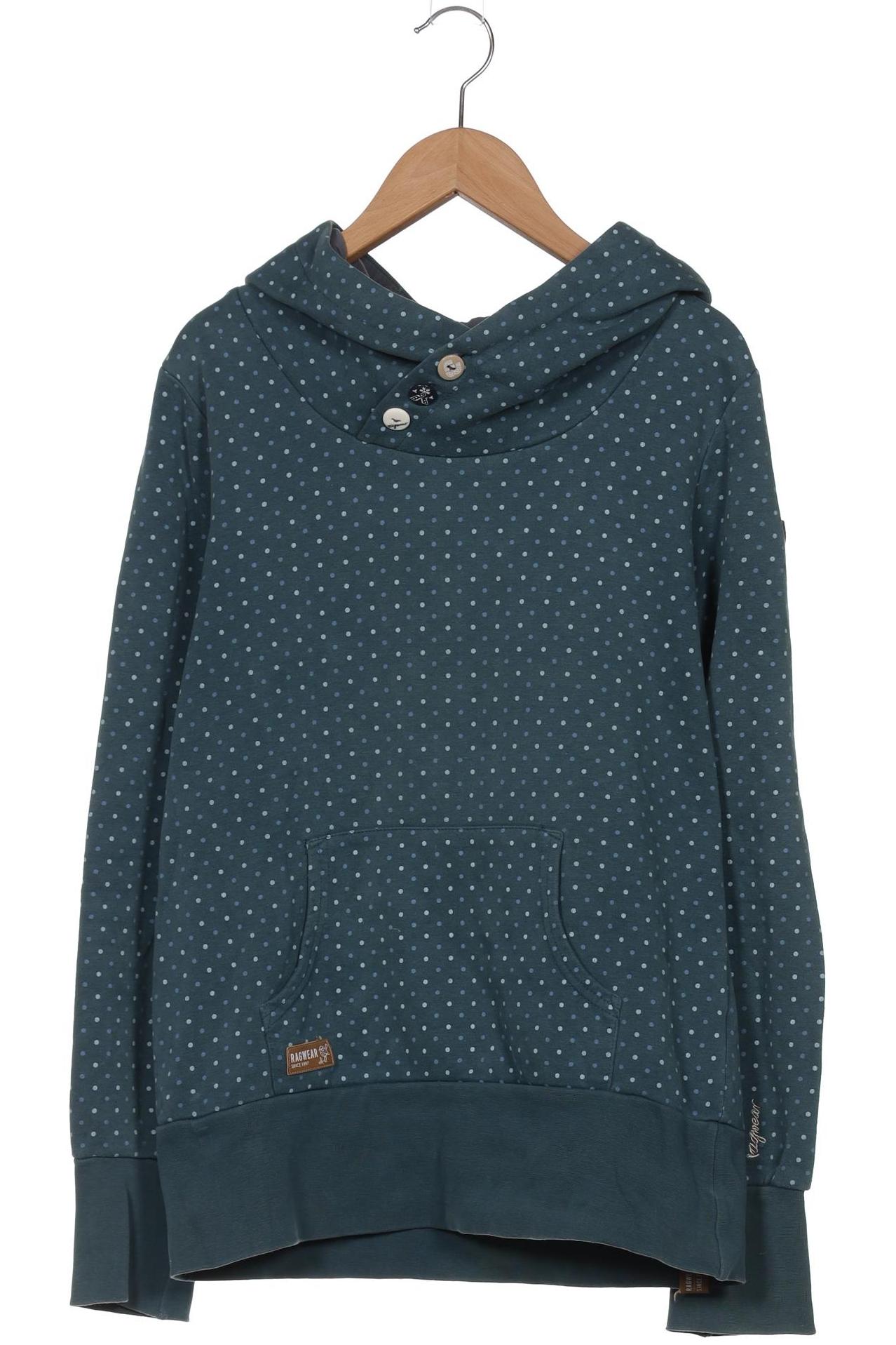 

ragwear Damen Kapuzenpullover, blau, Gr. 36