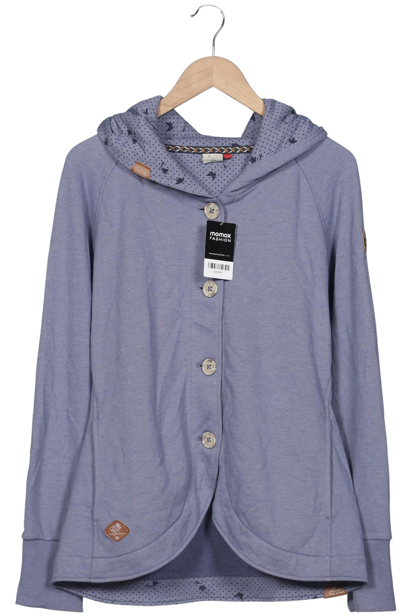 

ragwear Damen Kapuzenpullover, blau, Gr. 44