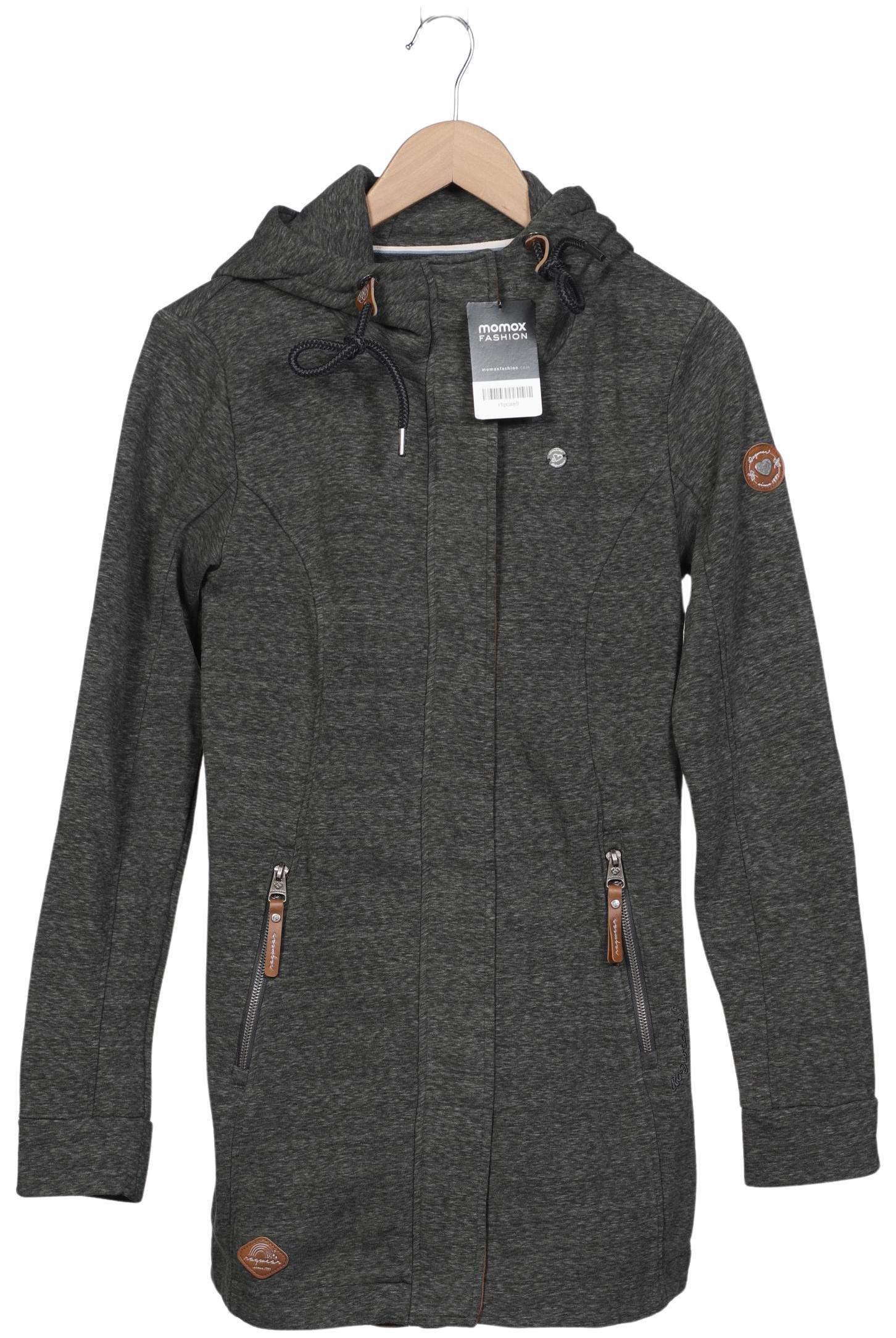 

ragwear Damen Kapuzenpullover, grau, Gr. 36