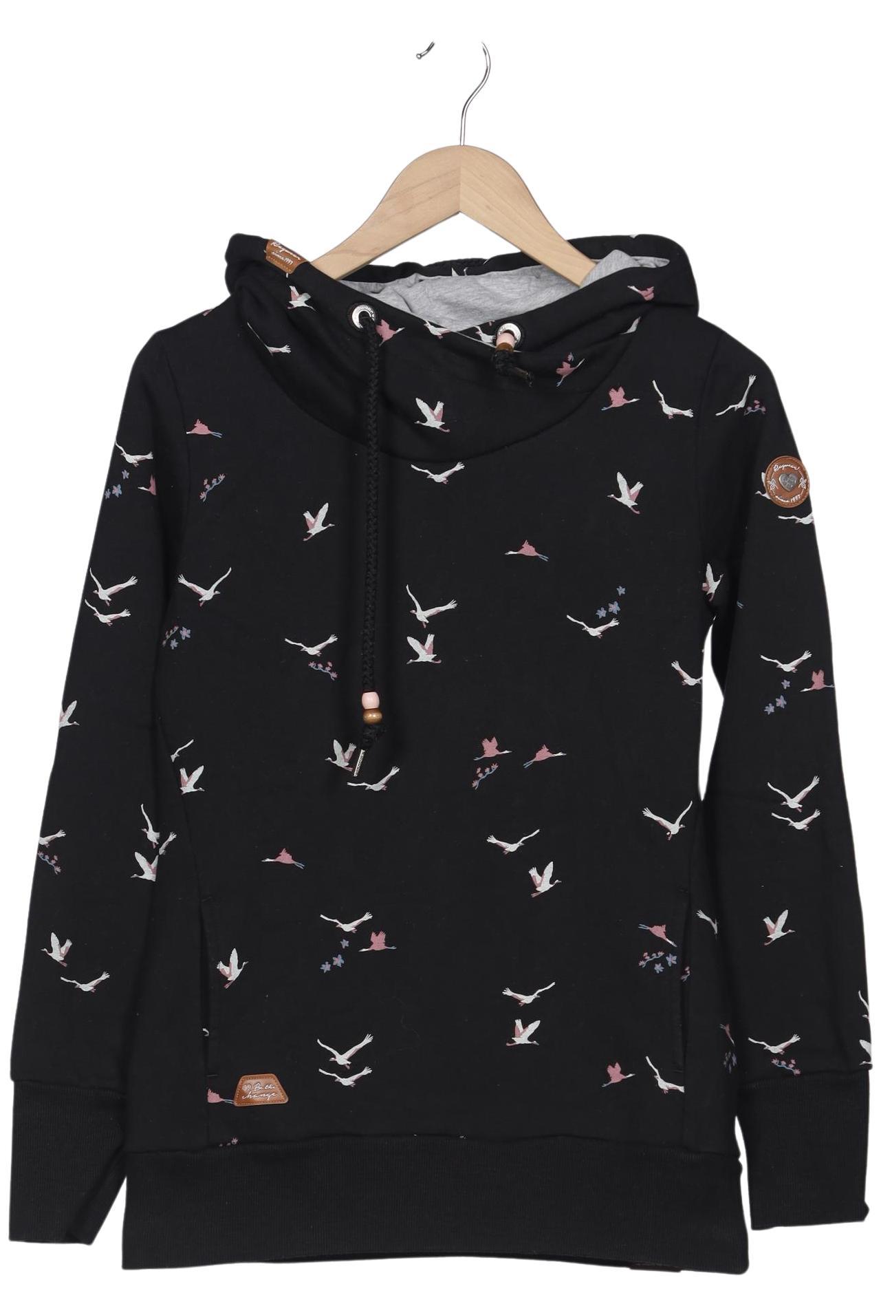 

ragwear Damen Kapuzenpullover, schwarz, Gr. 36