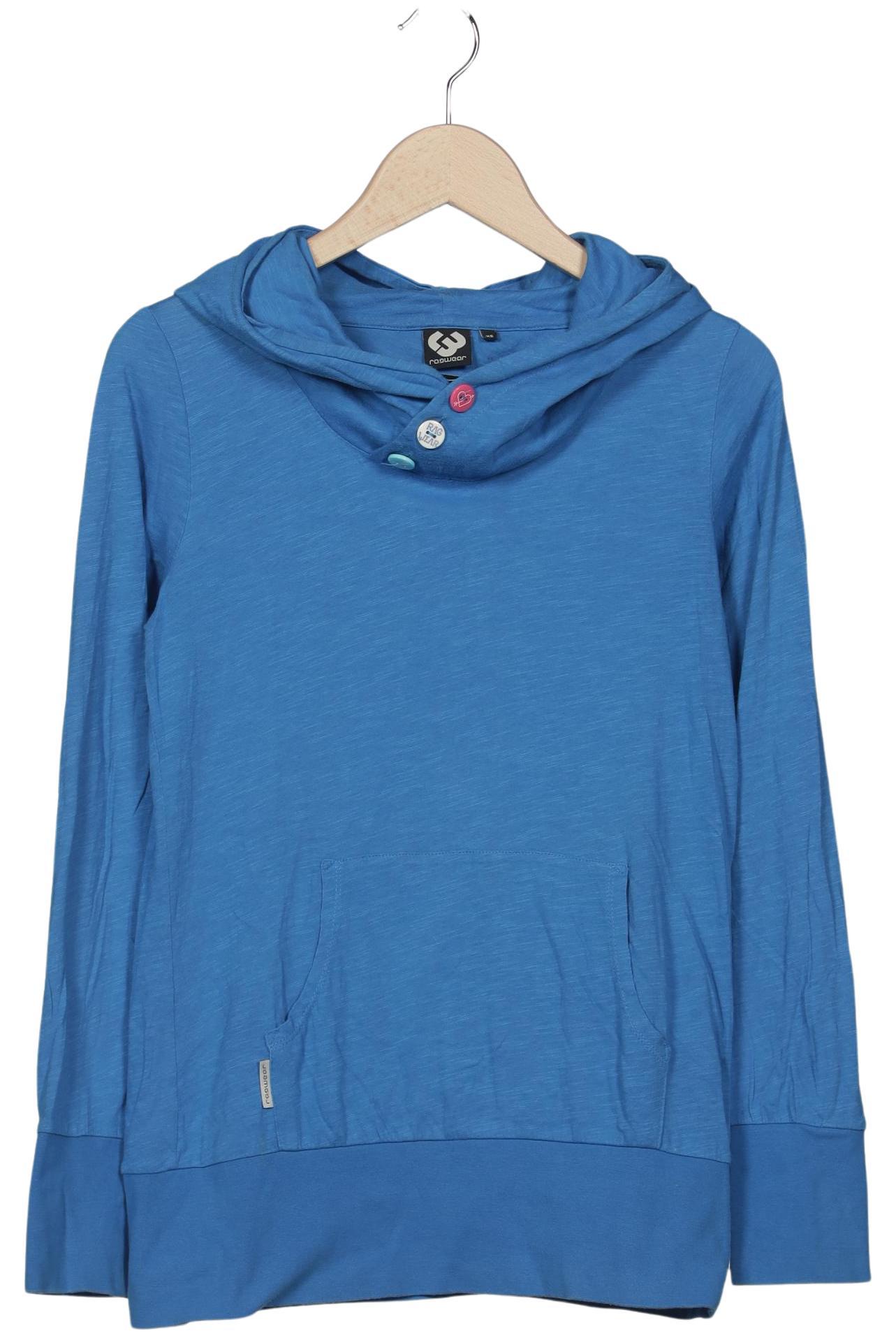 

ragwear Damen Kapuzenpullover, blau, Gr. 34