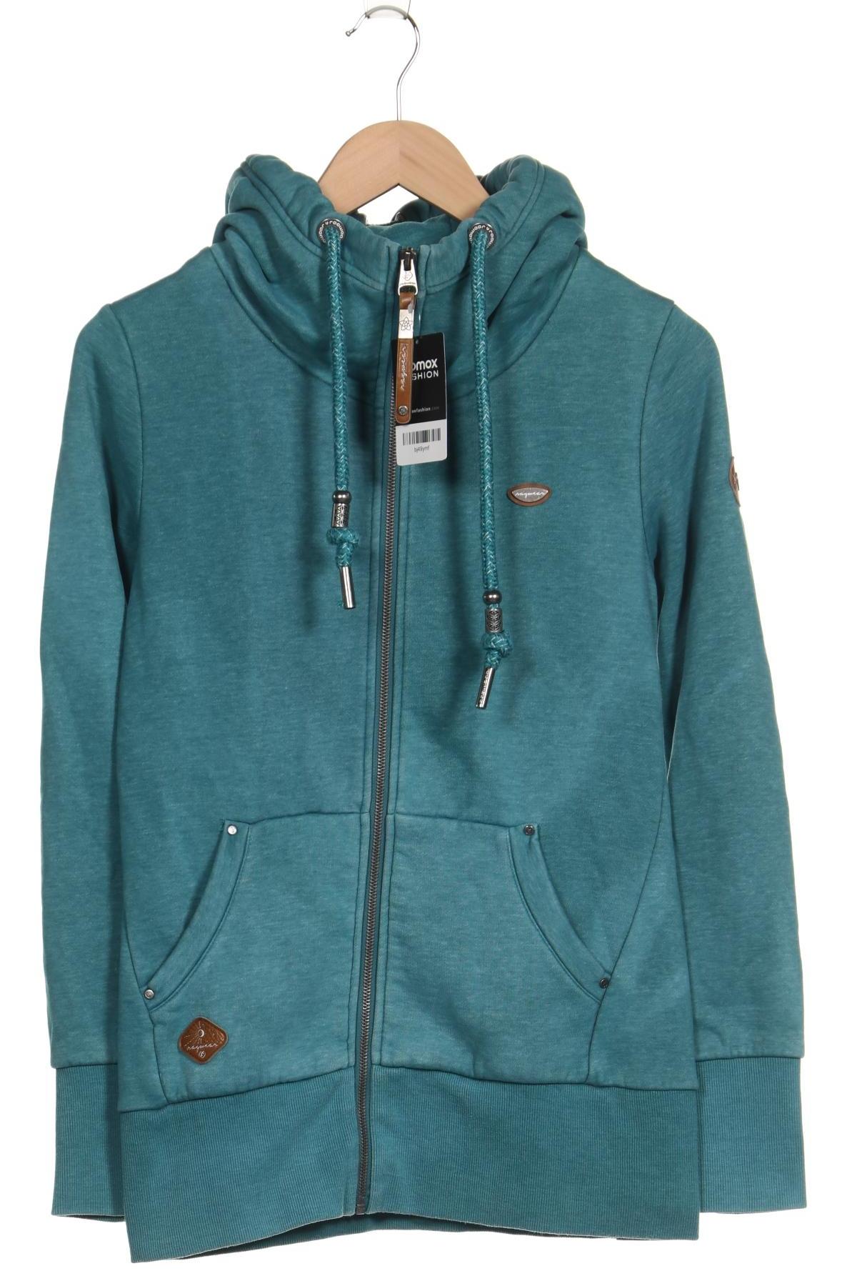 

ragwear Damen Kapuzenpullover, türkis, Gr. 36