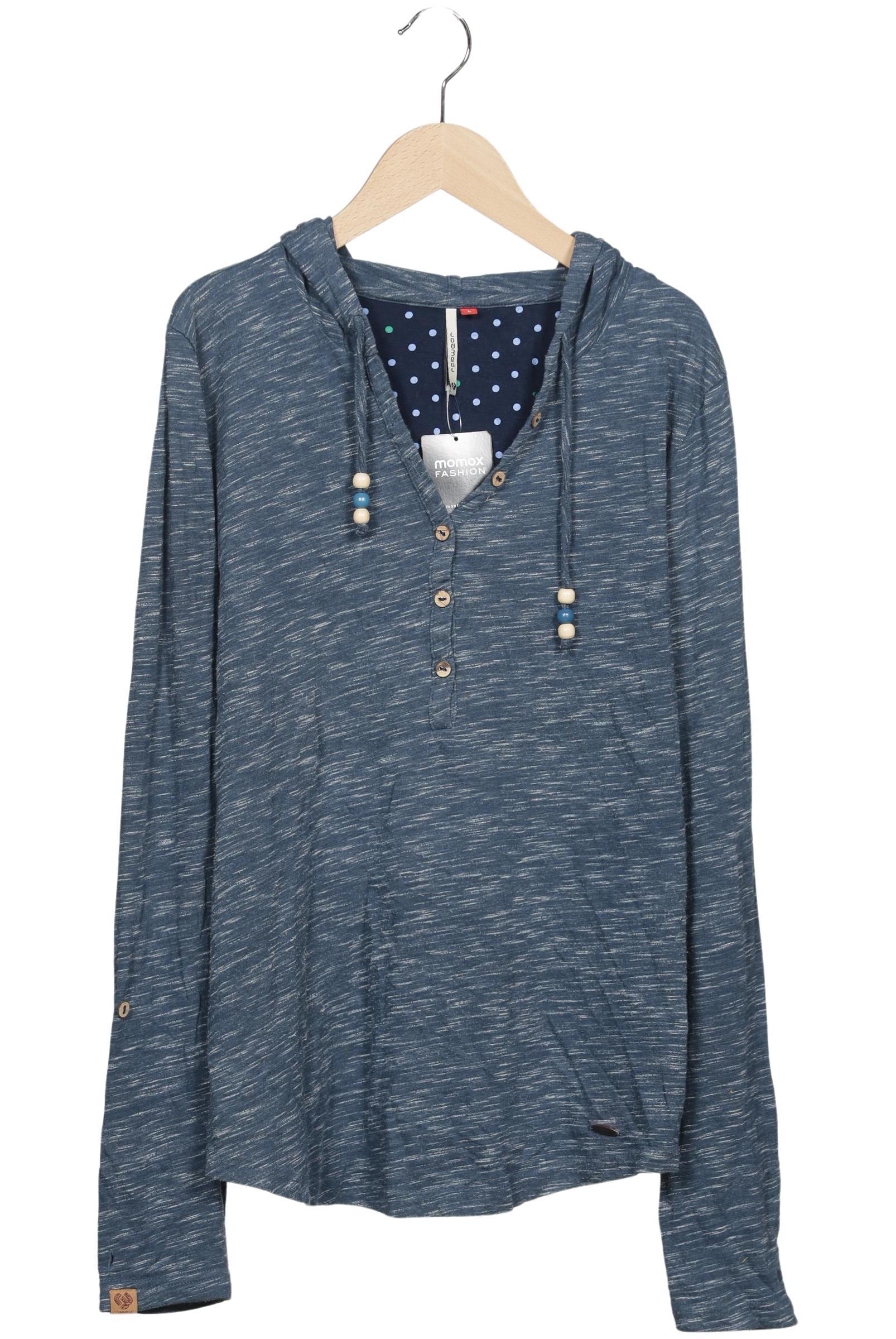 

ragwear Damen Kapuzenpullover, blau, Gr. 42