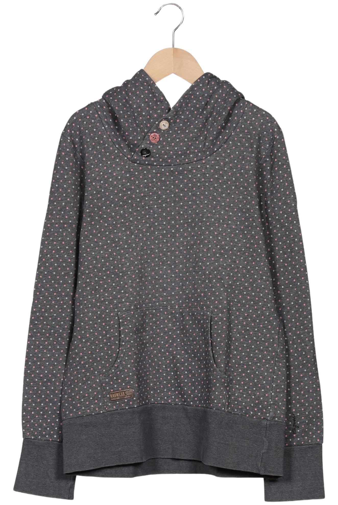 

ragwear Damen Kapuzenpullover, grau, Gr. 38