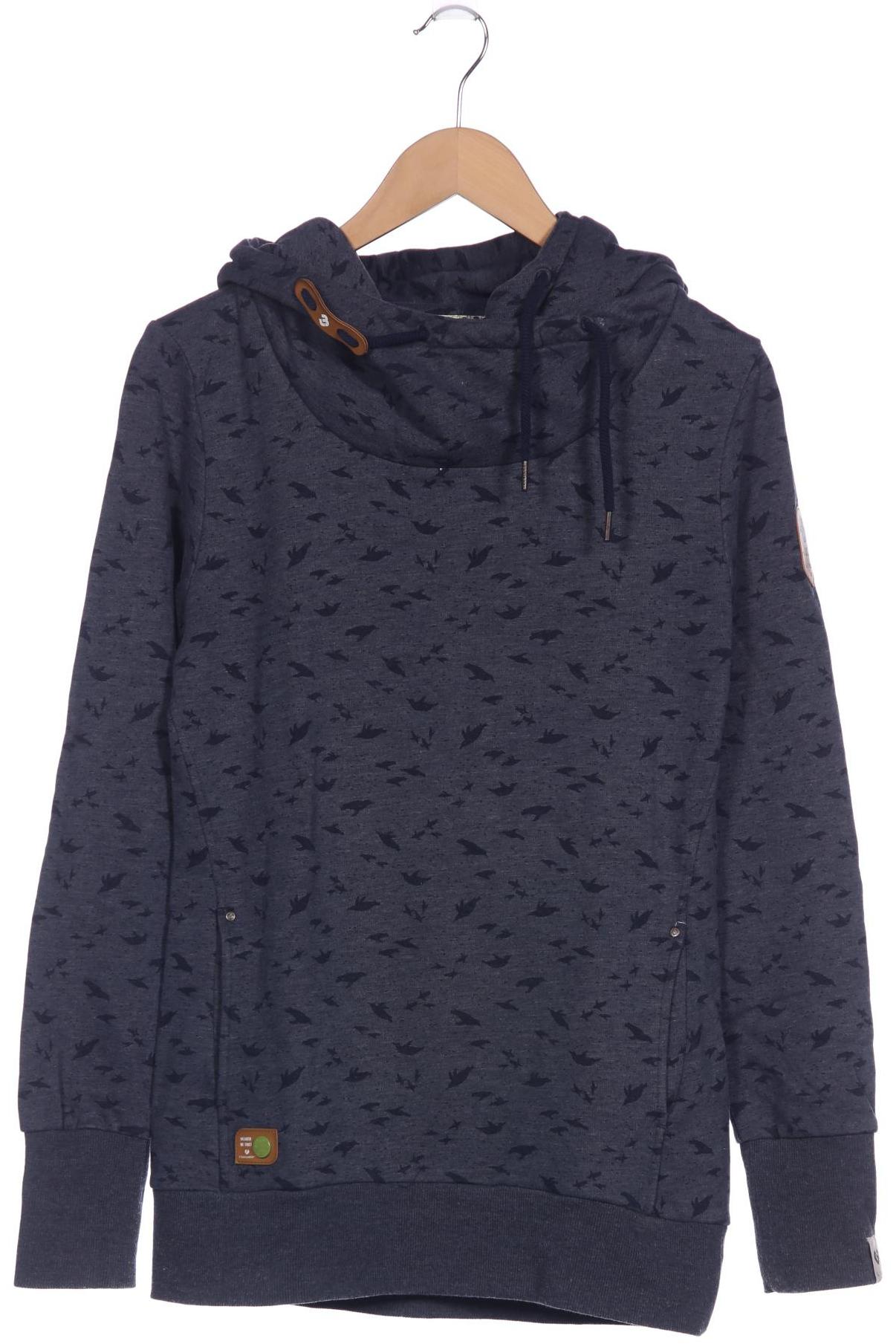 

ragwear Damen Kapuzenpullover, blau, Gr. 42