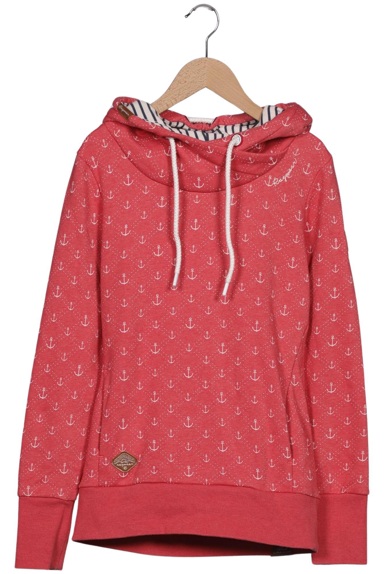 

ragwear Damen Kapuzenpullover, rot, Gr. 34