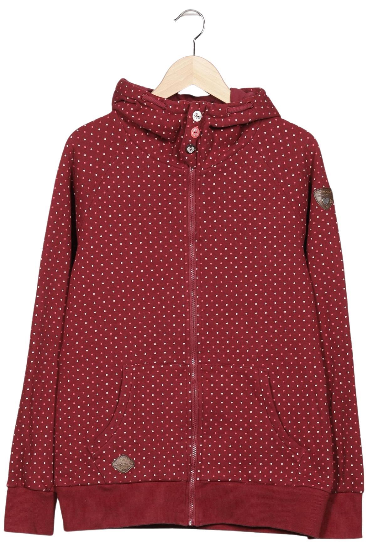 

ragwear Damen Kapuzenpullover, rot, Gr. 44