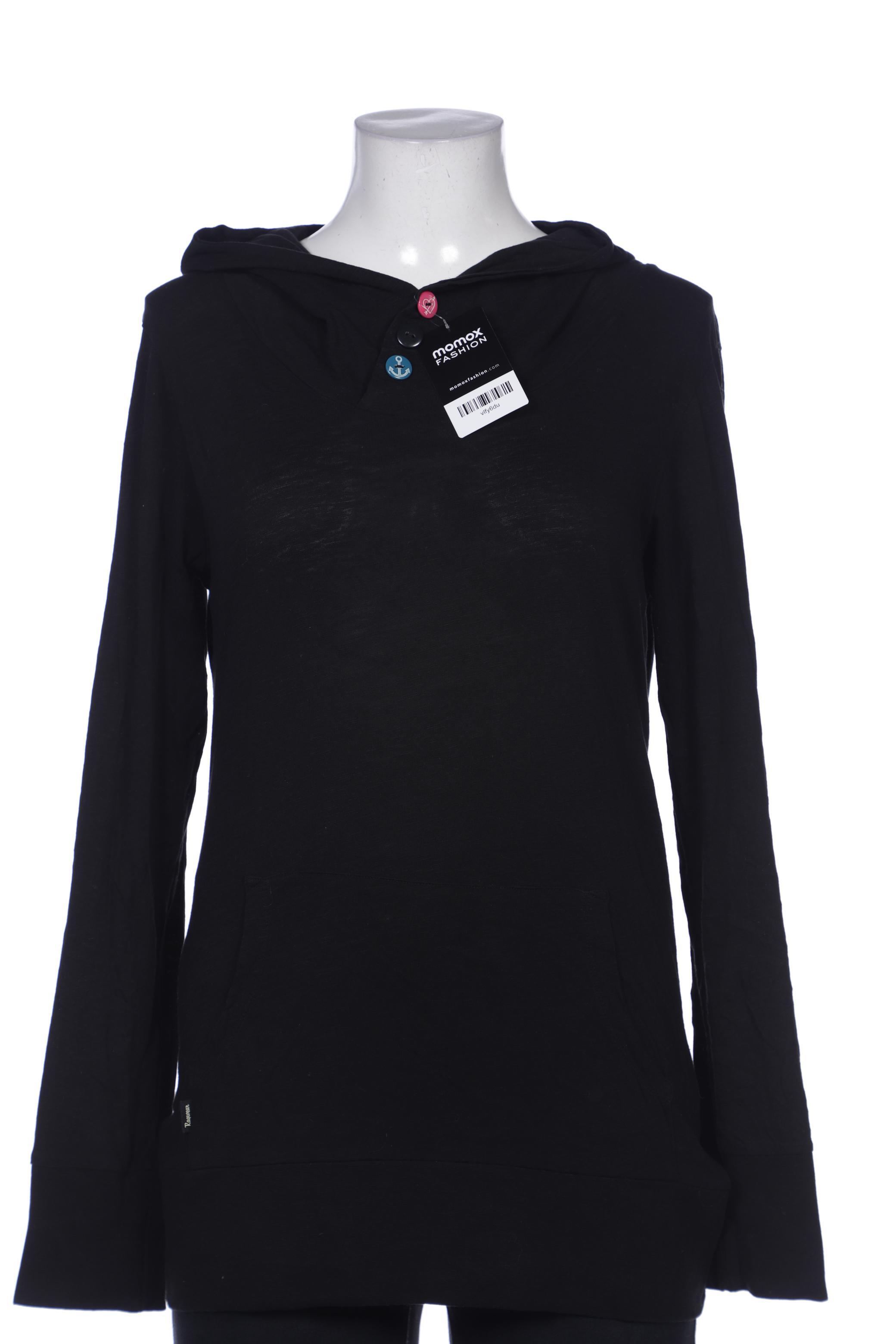 

ragwear Damen Kapuzenpullover, schwarz, Gr. 38