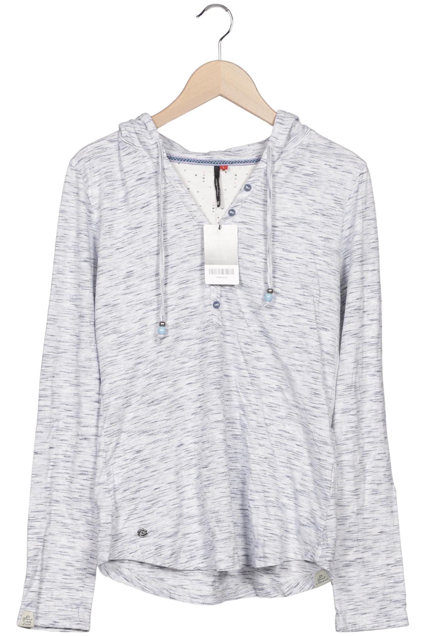 

ragwear Damen Kapuzenpullover, grau, Gr. 42