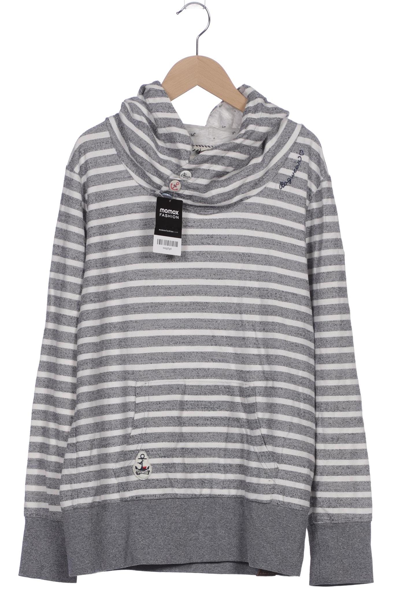 

ragwear Damen Kapuzenpullover, grau, Gr. 42