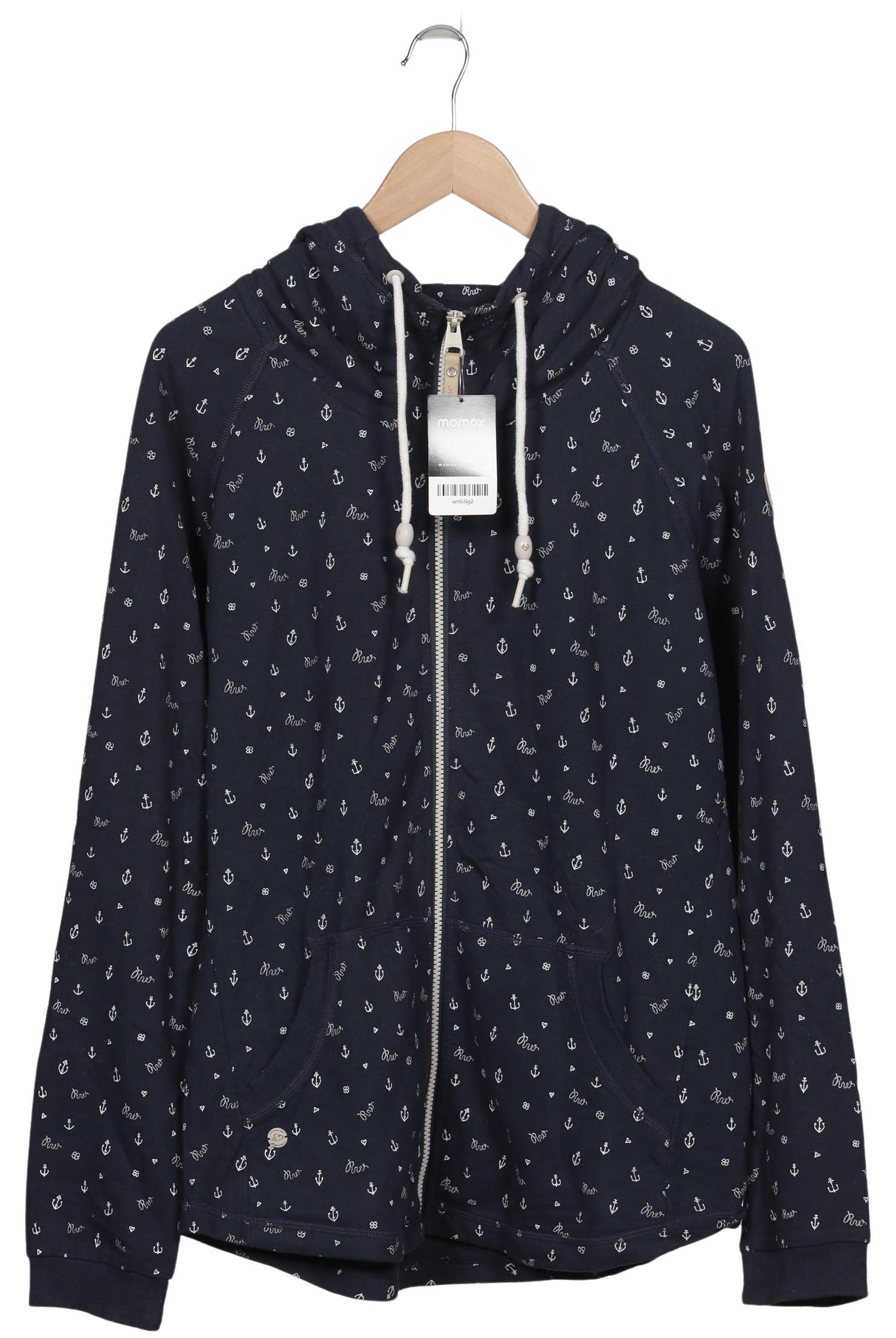 

ragwear Damen Kapuzenpullover, marineblau, Gr. 44