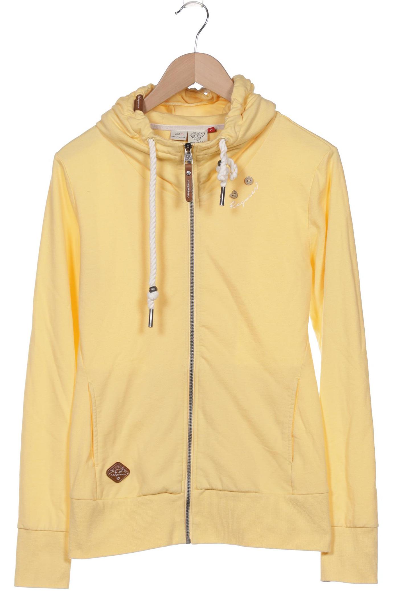

ragwear Damen Kapuzenpullover, gelb, Gr. 38