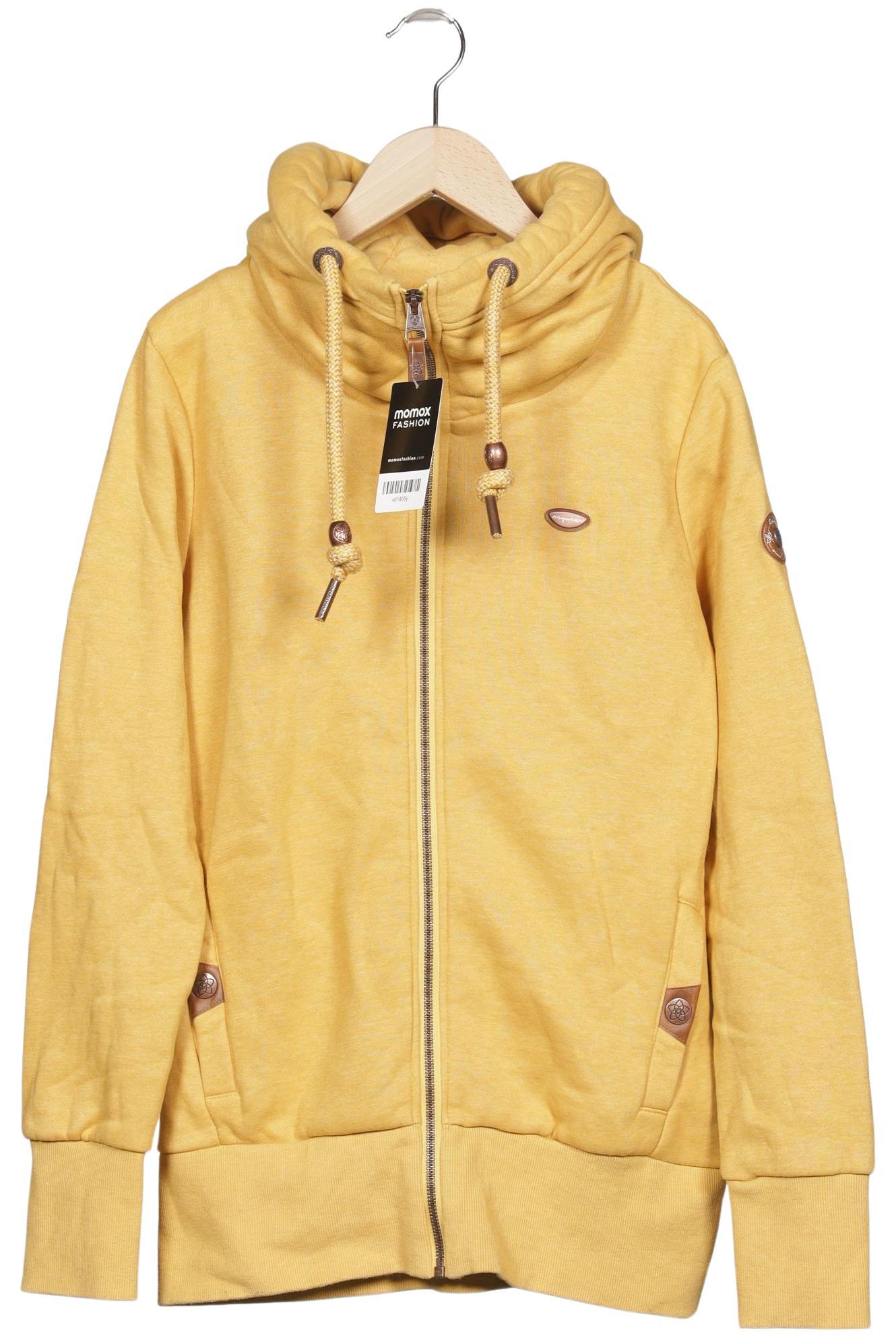 

ragwear Damen Kapuzenpullover, gelb, Gr. 38